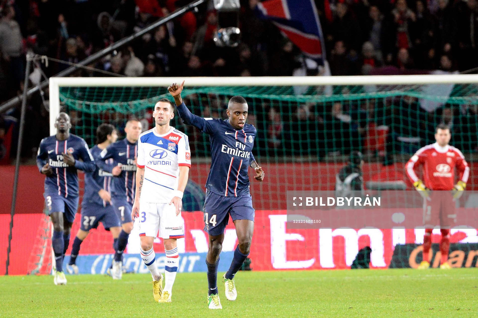 Joie Blaise MATUIDI - 16.12.2012 - PSG / Lyon - 18eme
