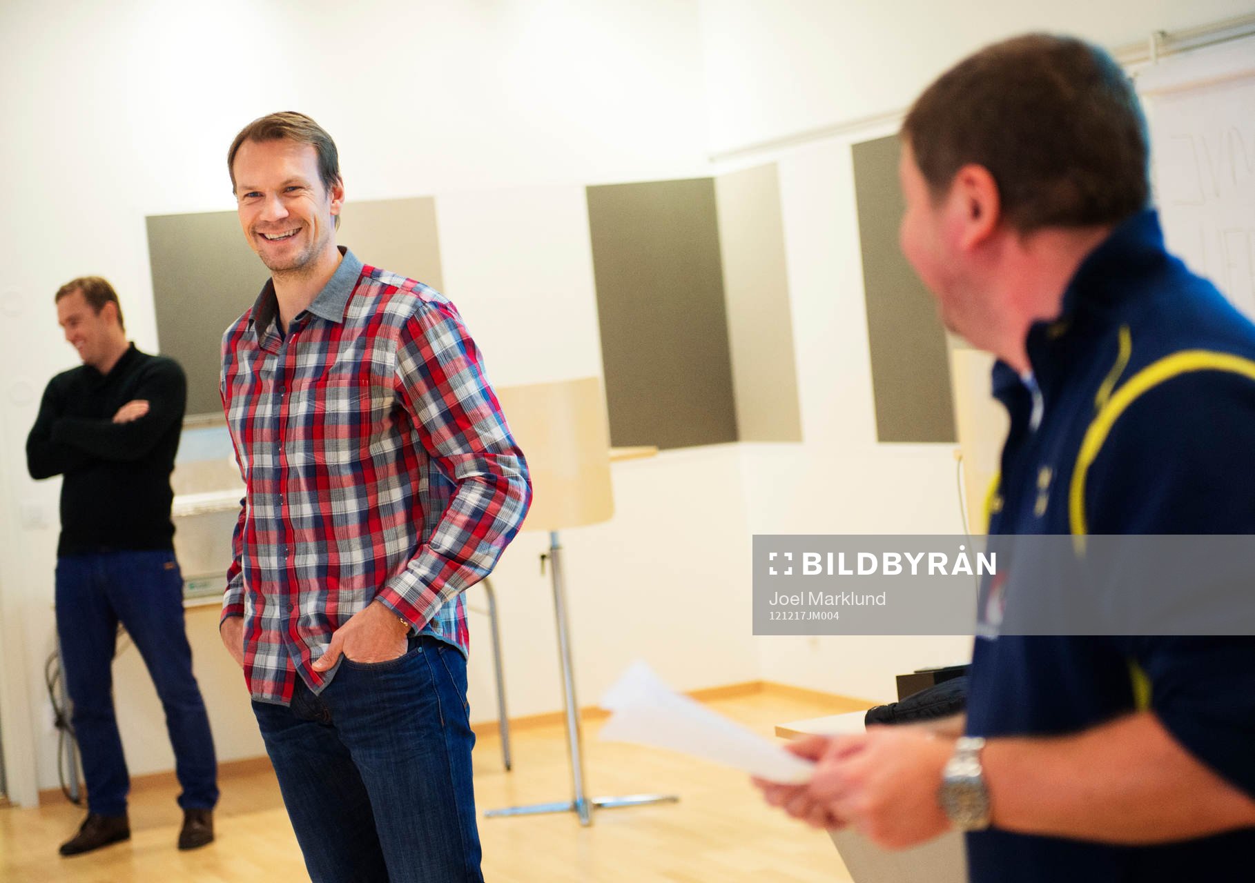 Nicklas Lidström överraskar Sveriges JVM-lag med en visit