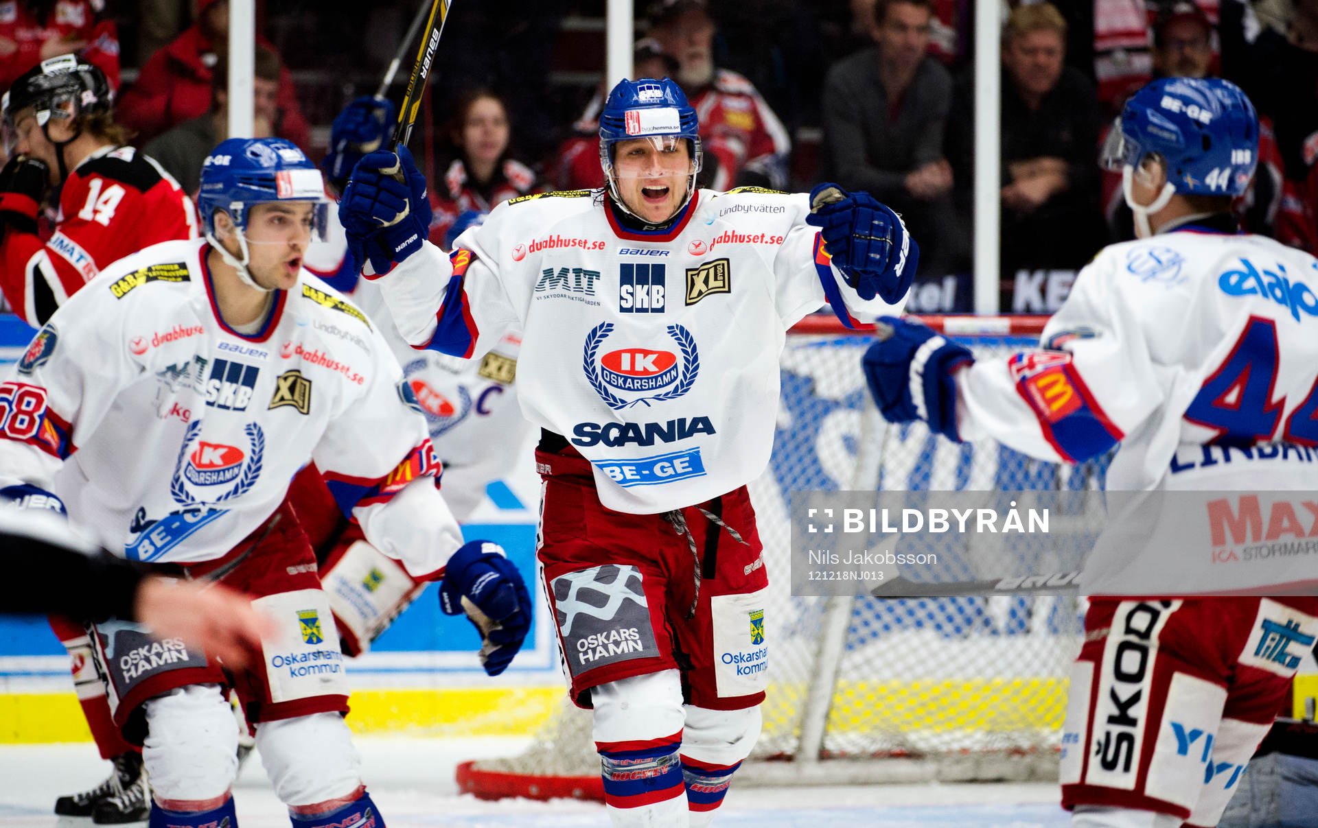 Joakim Hagelin, Kirill Starkov, Dave Lindarv, Oskarshamn,