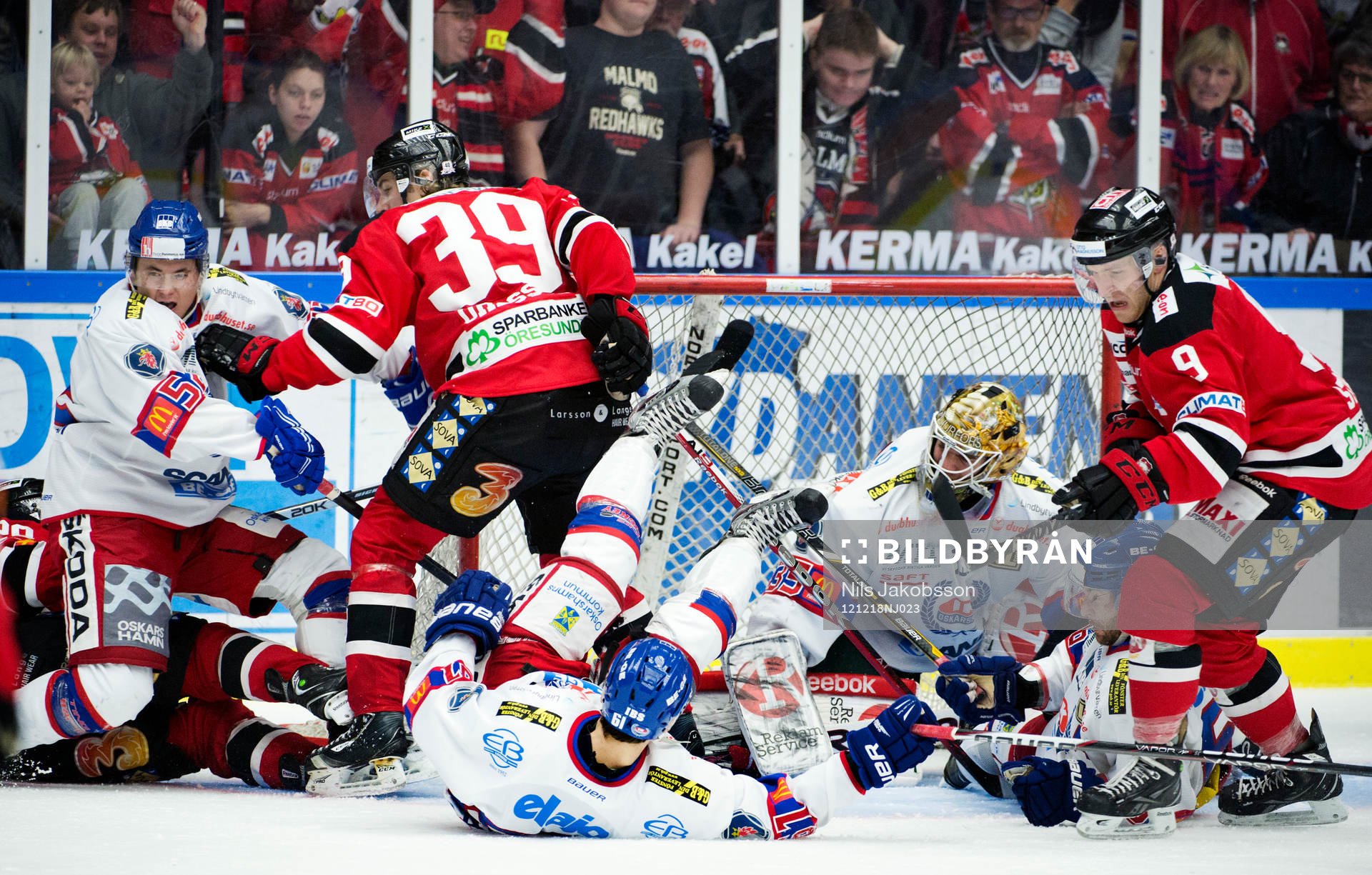 Roger Olsson och Fredrik Storm, Malmö Redhawks, skapar