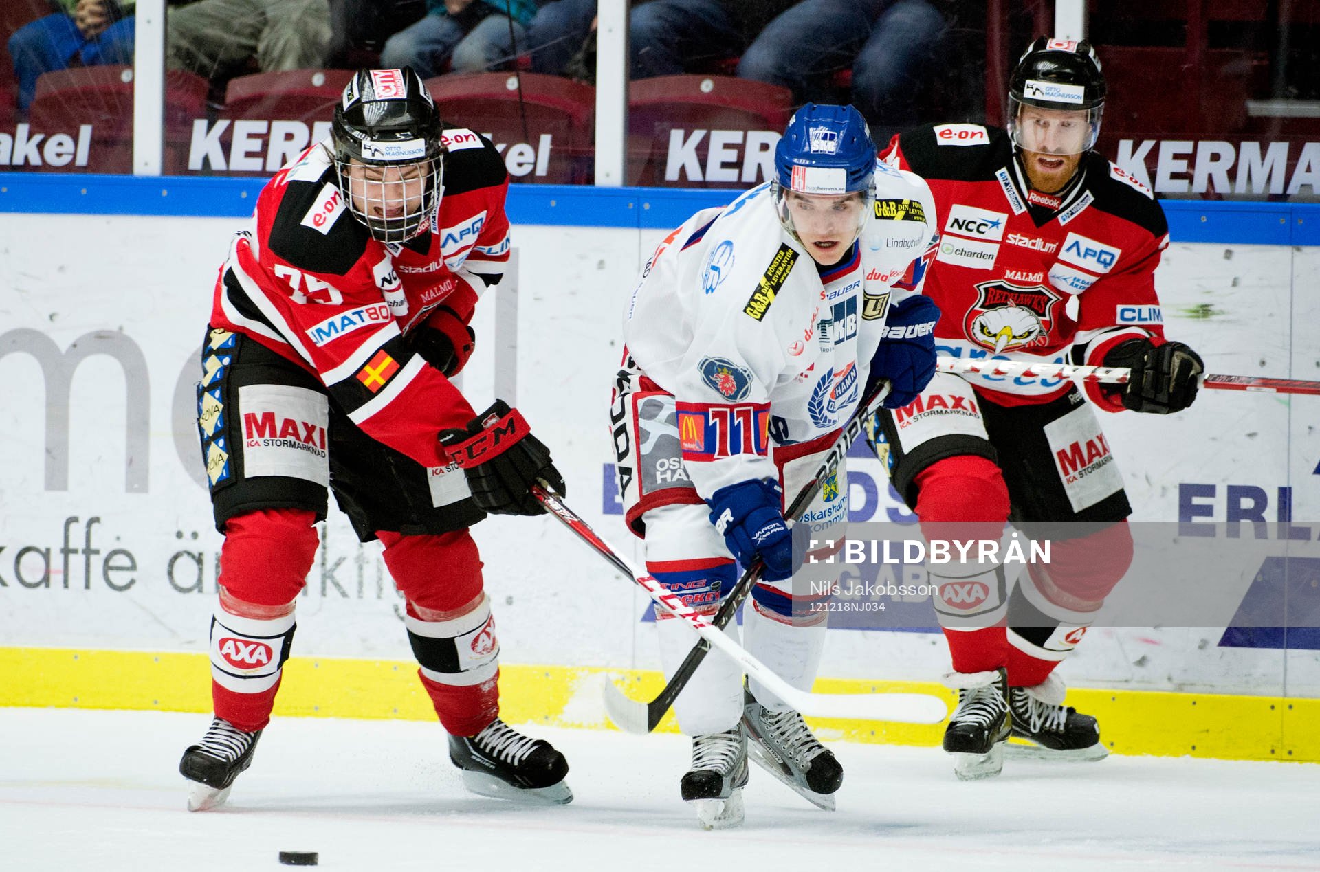Rasmus Andersson, Malmö Redhawks, Victor Löfstedt,