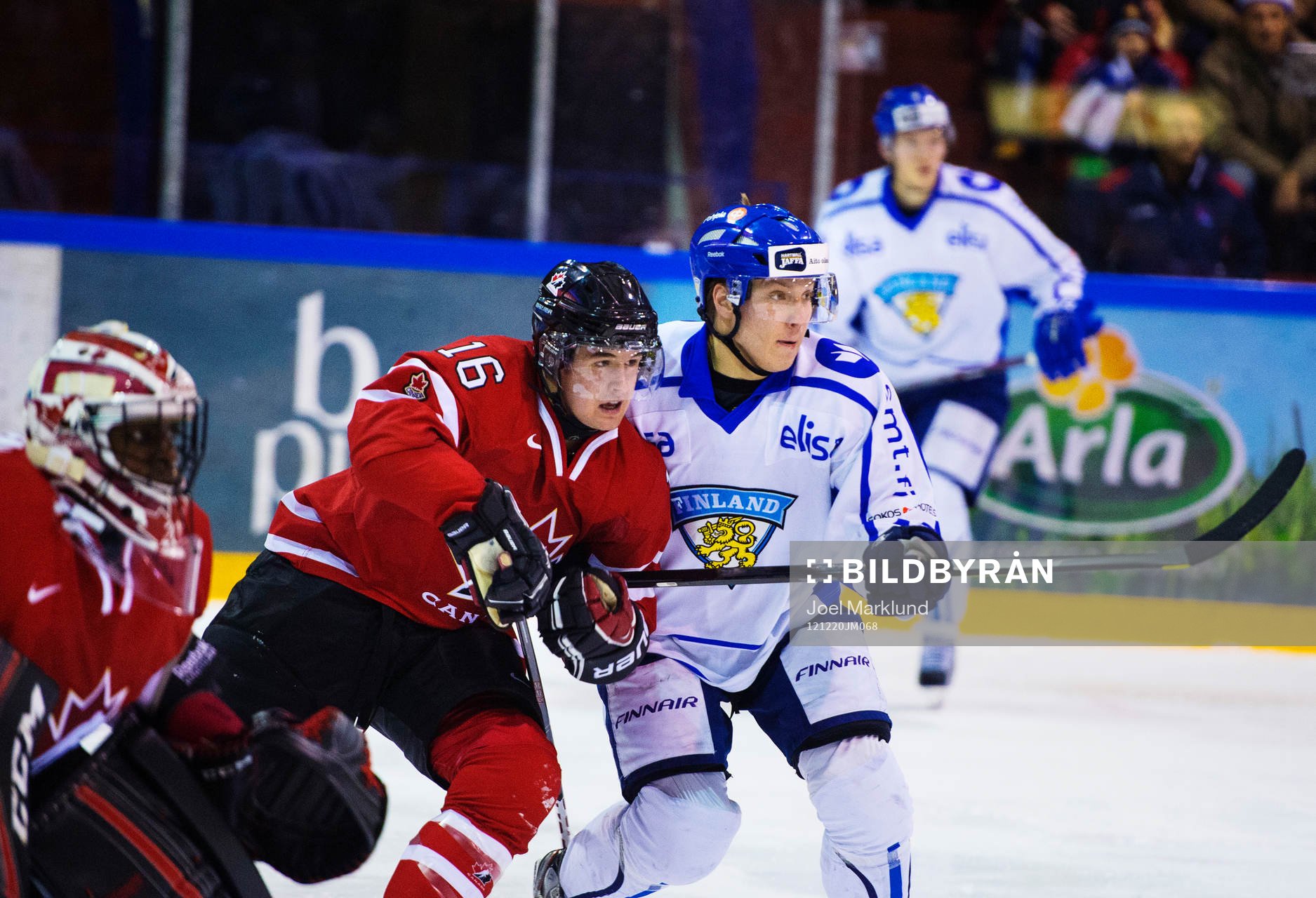 Xavier Ouellet, Kanada, och Markus Granlund, Finland