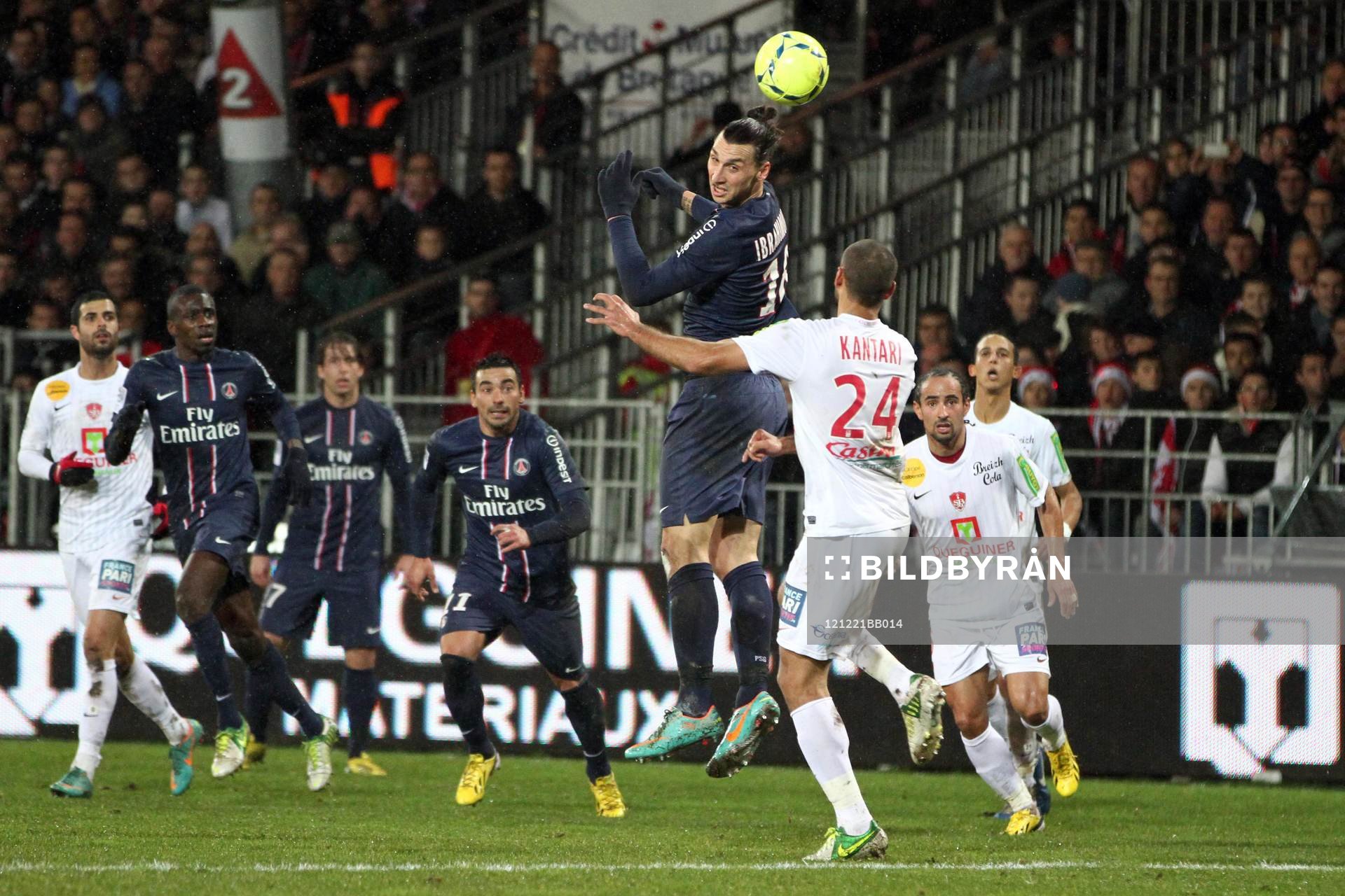 Zlatan IBRAHIMOVIC - 21.12.2012 - Brest / PSG - 19eme