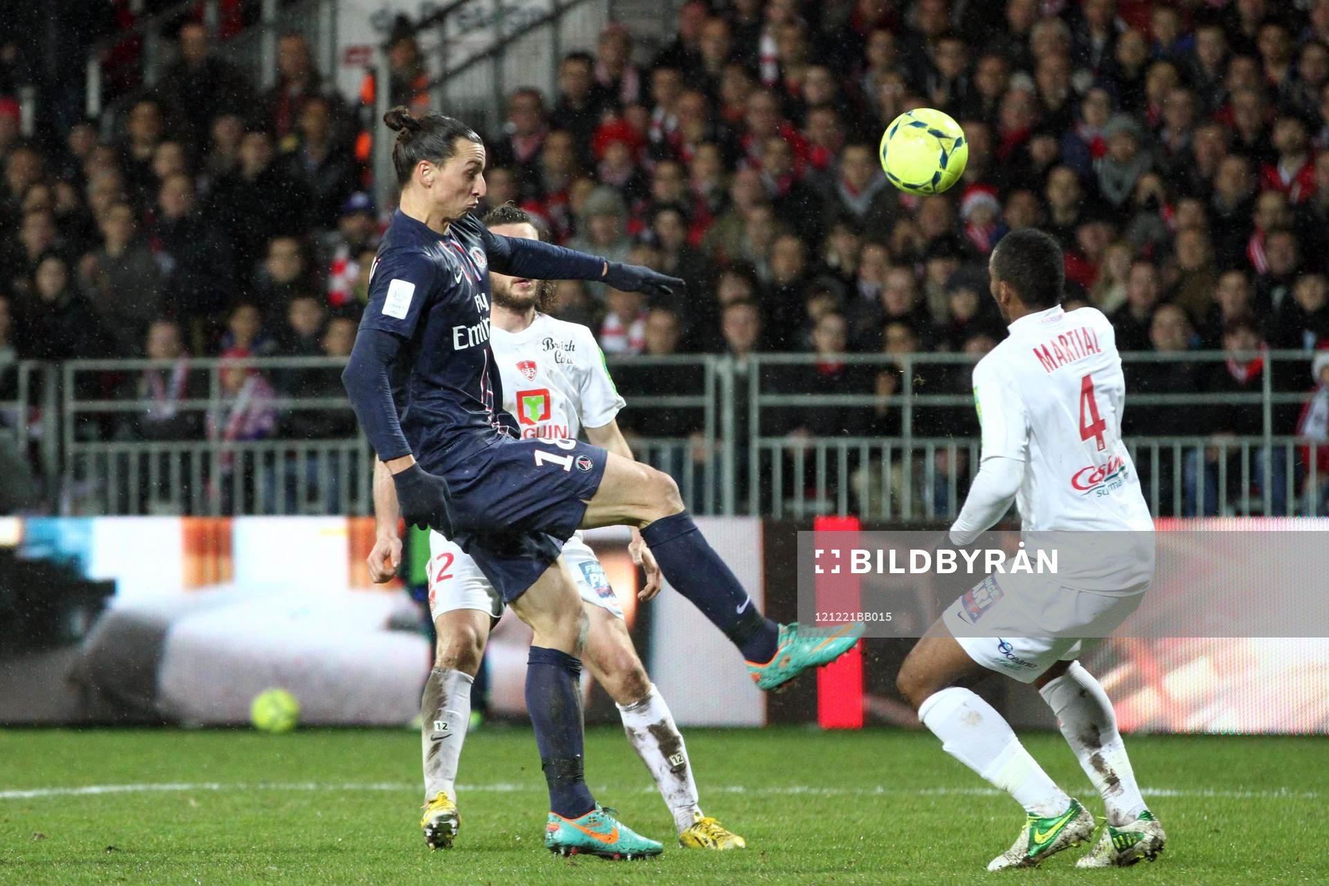 Zlatan IBRAHIMOVIC - 21.12.2012 - Brest / PSG - 19eme