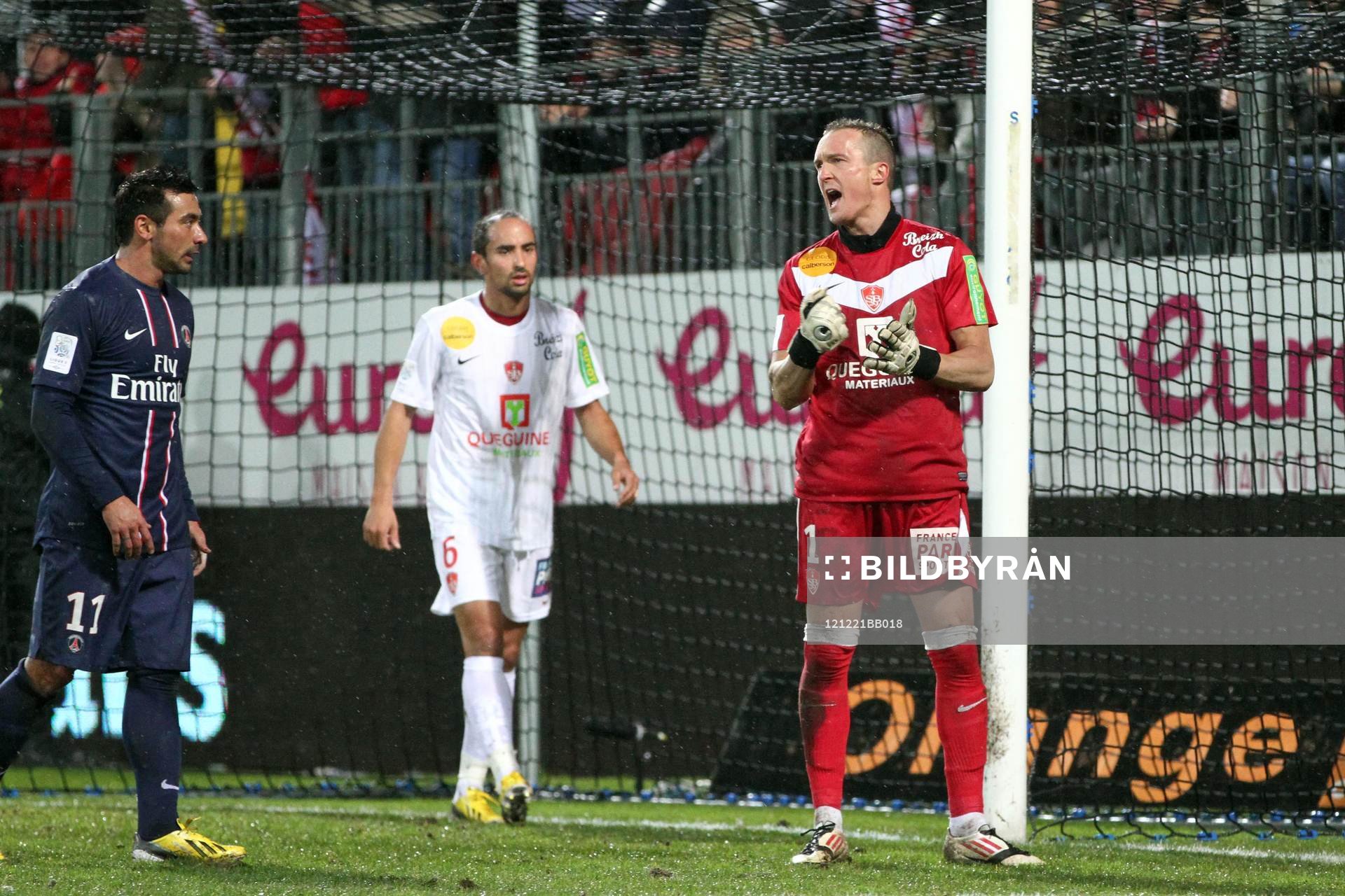 Alexis THEBAUX - 21.12.2012 - Brest / PSG - 19eme journee