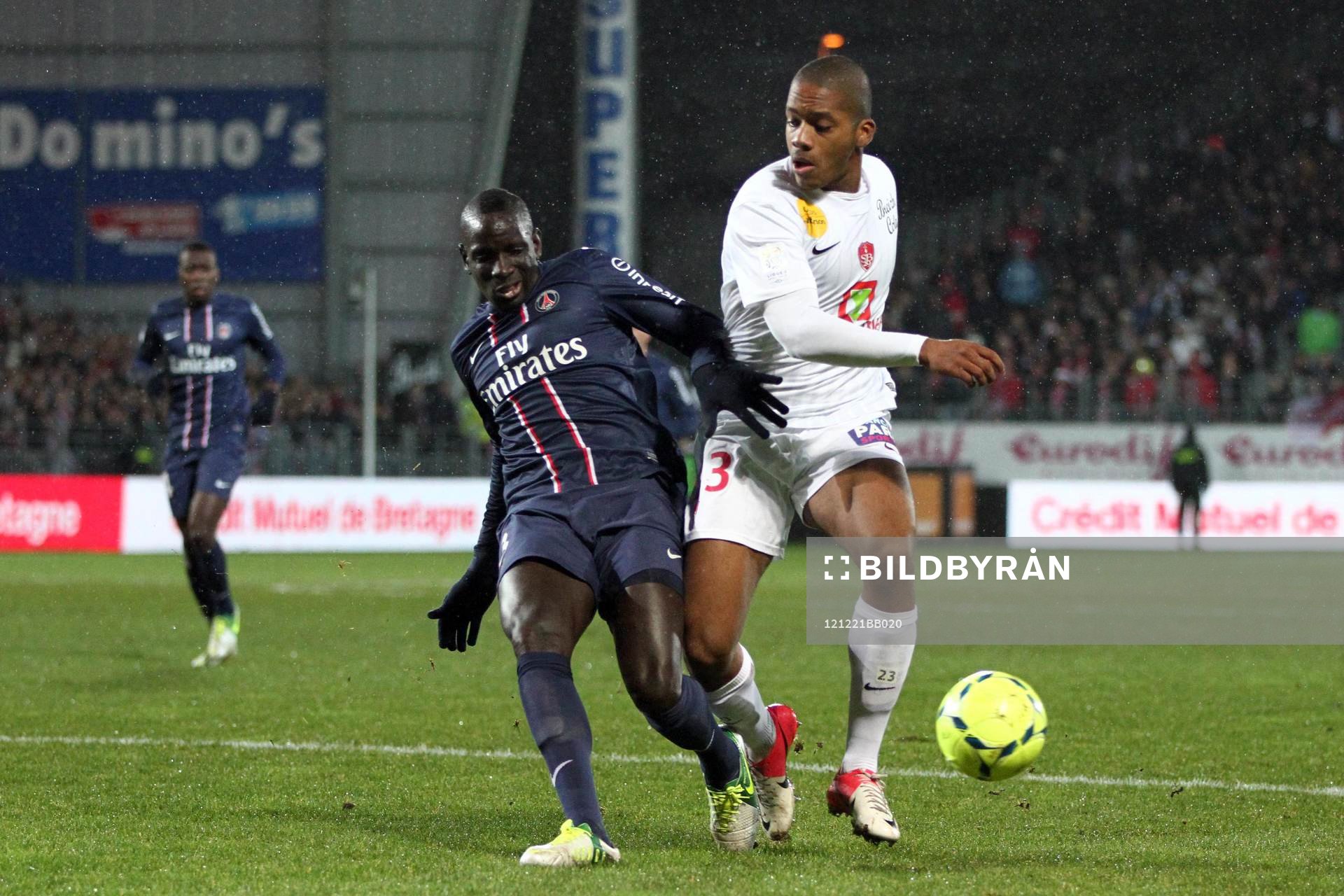 Mamadou SAKHO / Charlison BENSCHOP - 21.12.2012 - Brest /