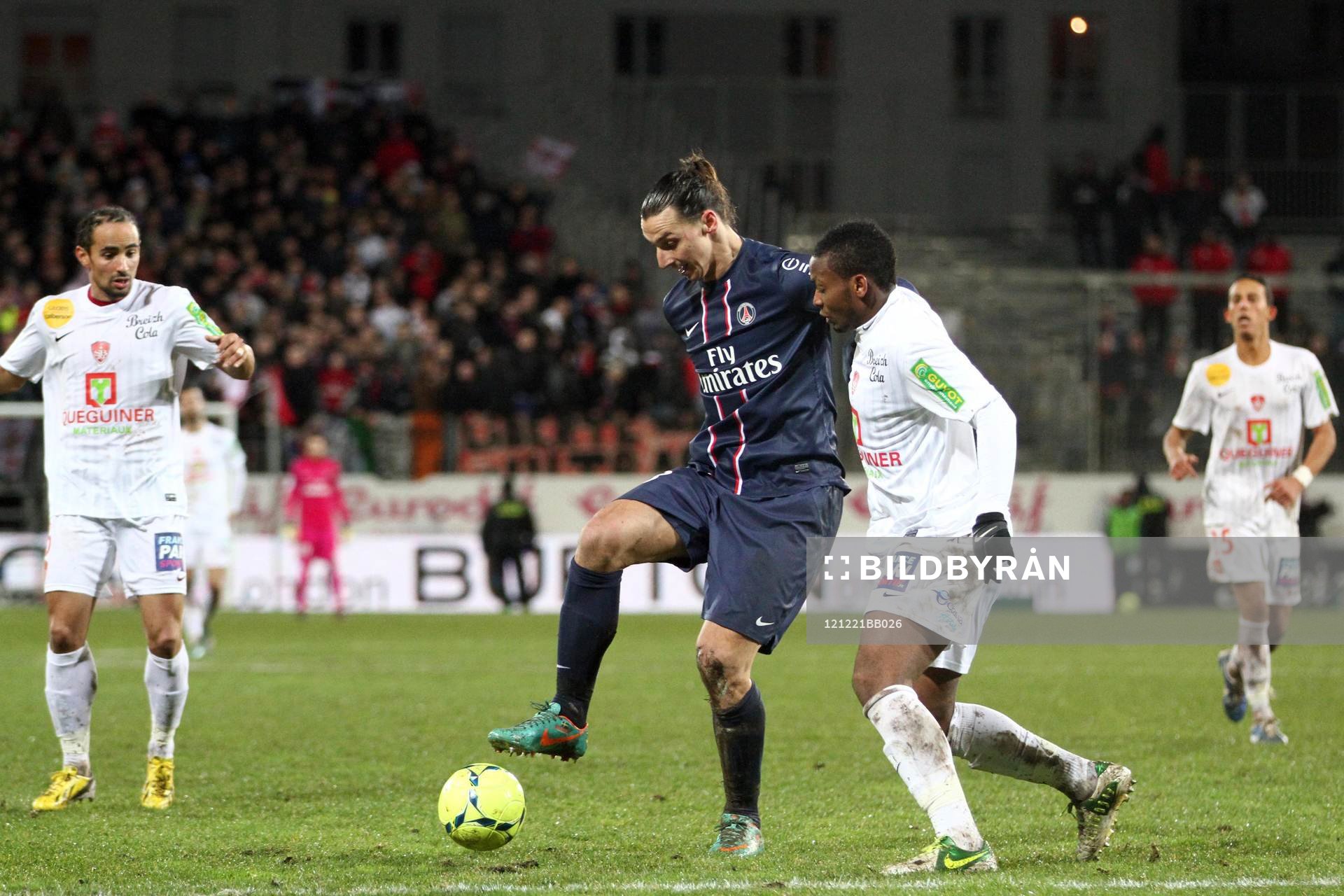 Zlatan IBRAHIMOVIC  - 21.12.2012 - Brest / PSG - 19eme