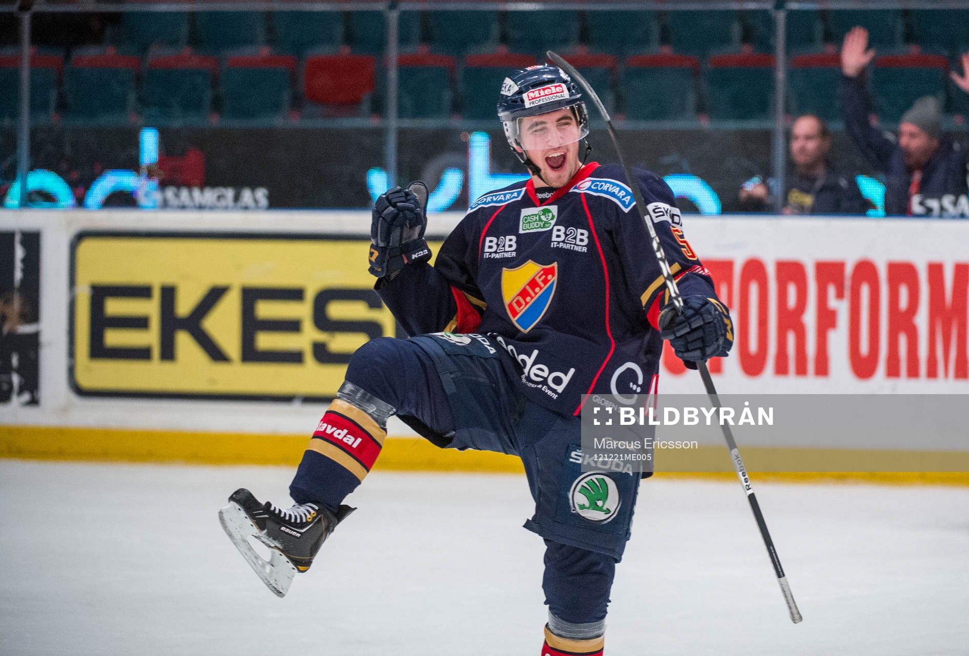 Erik Gustafsson, Djurgården jublar