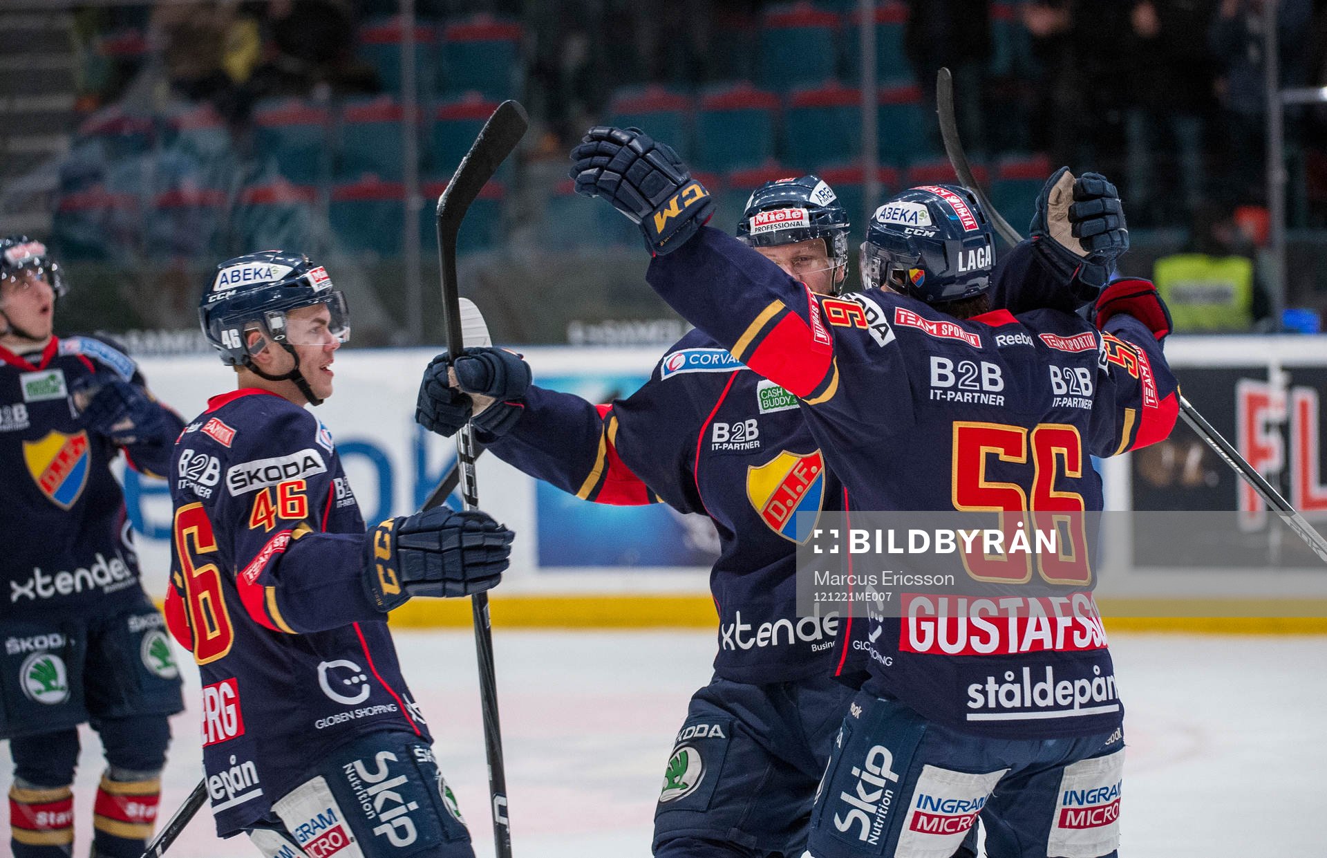 Erik Gustafsson, Djurgården jublar