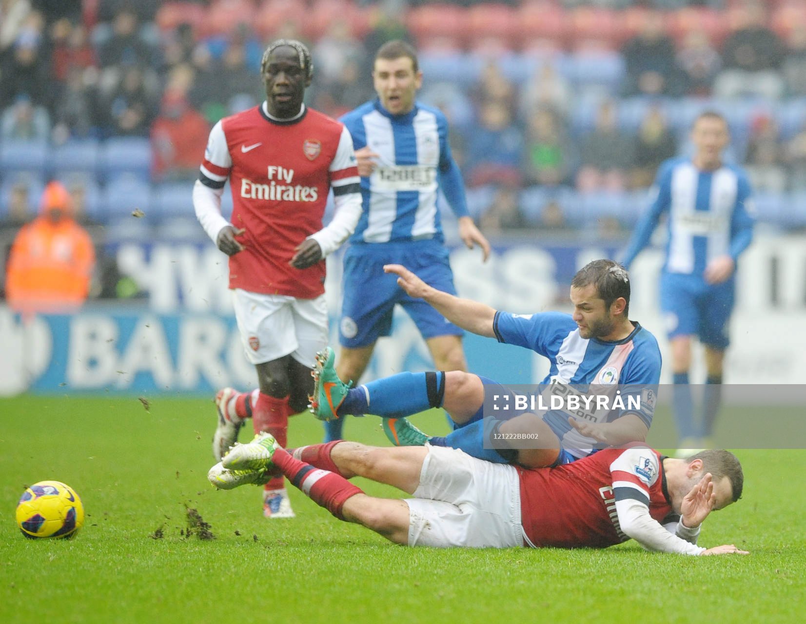 Football - Wigan Athletic v Arsenal - Barclays Premier