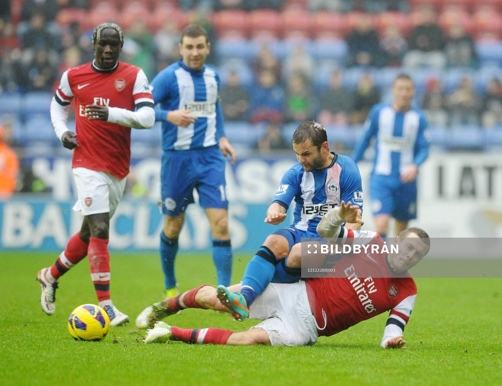 Football - Wigan Athletic v Arsenal - Barclays Premier