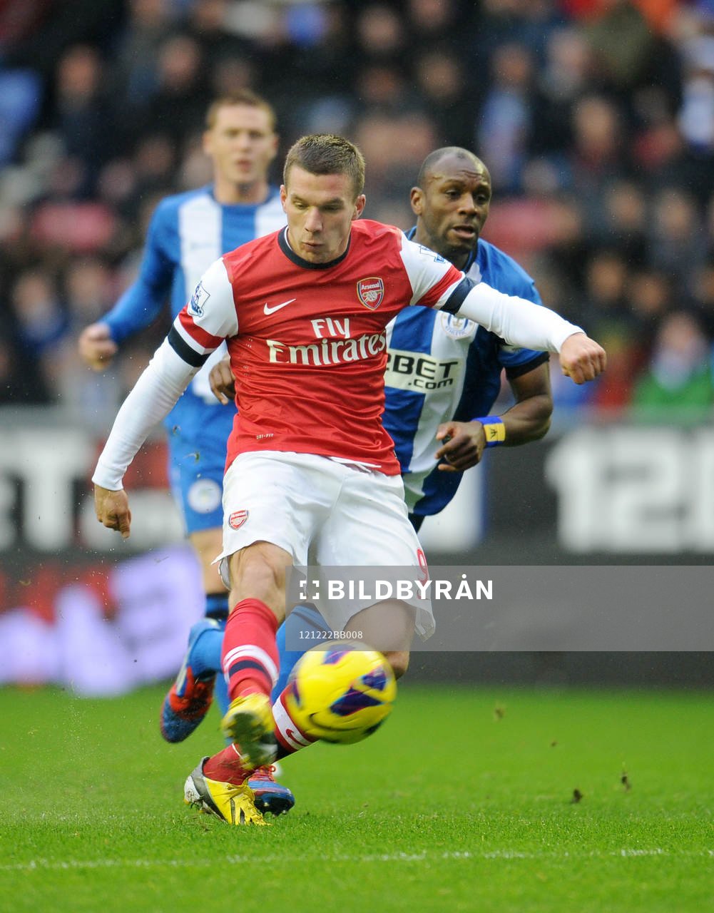 Football - Wigan Athletic v Arsenal - Barclays Premier