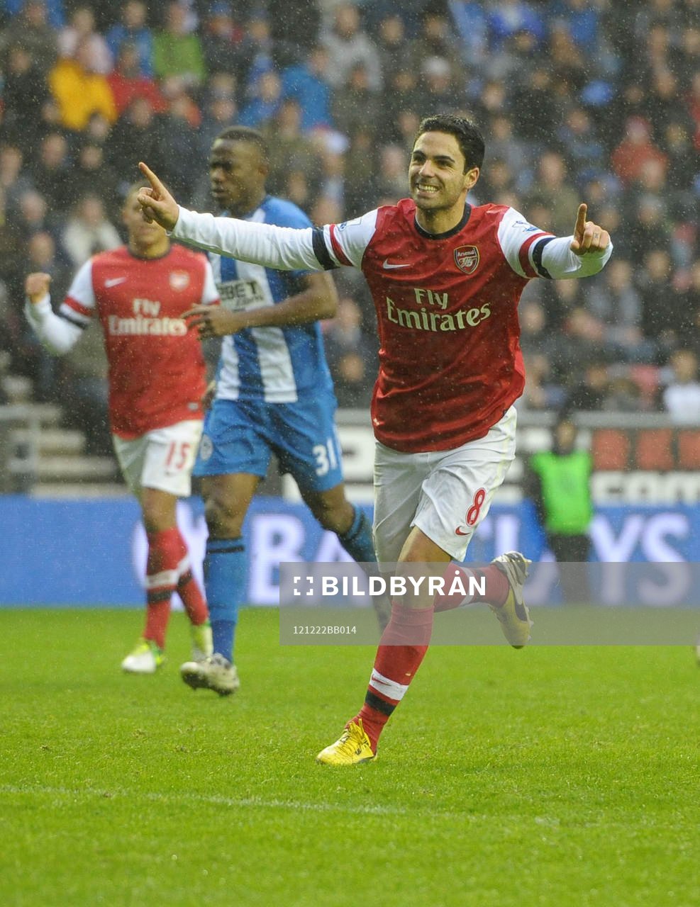 Football - Wigan Athletic v Arsenal - Barclays Premier