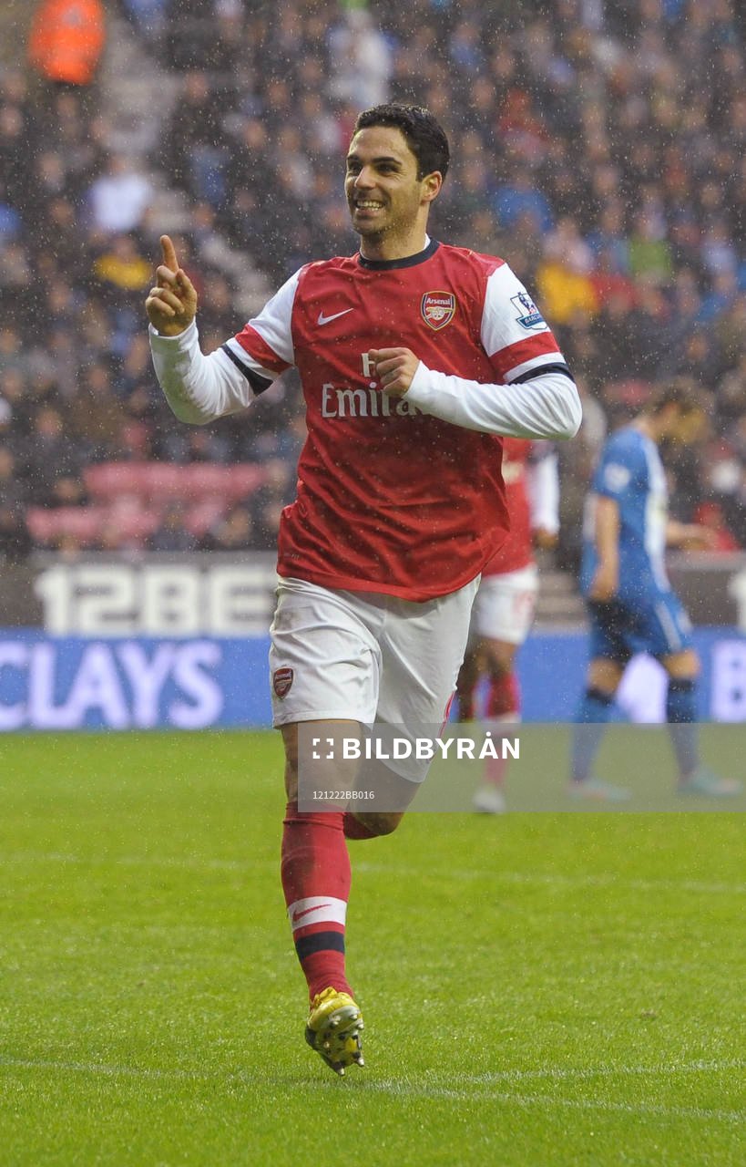 Football - Wigan Athletic v Arsenal - Barclays Premier