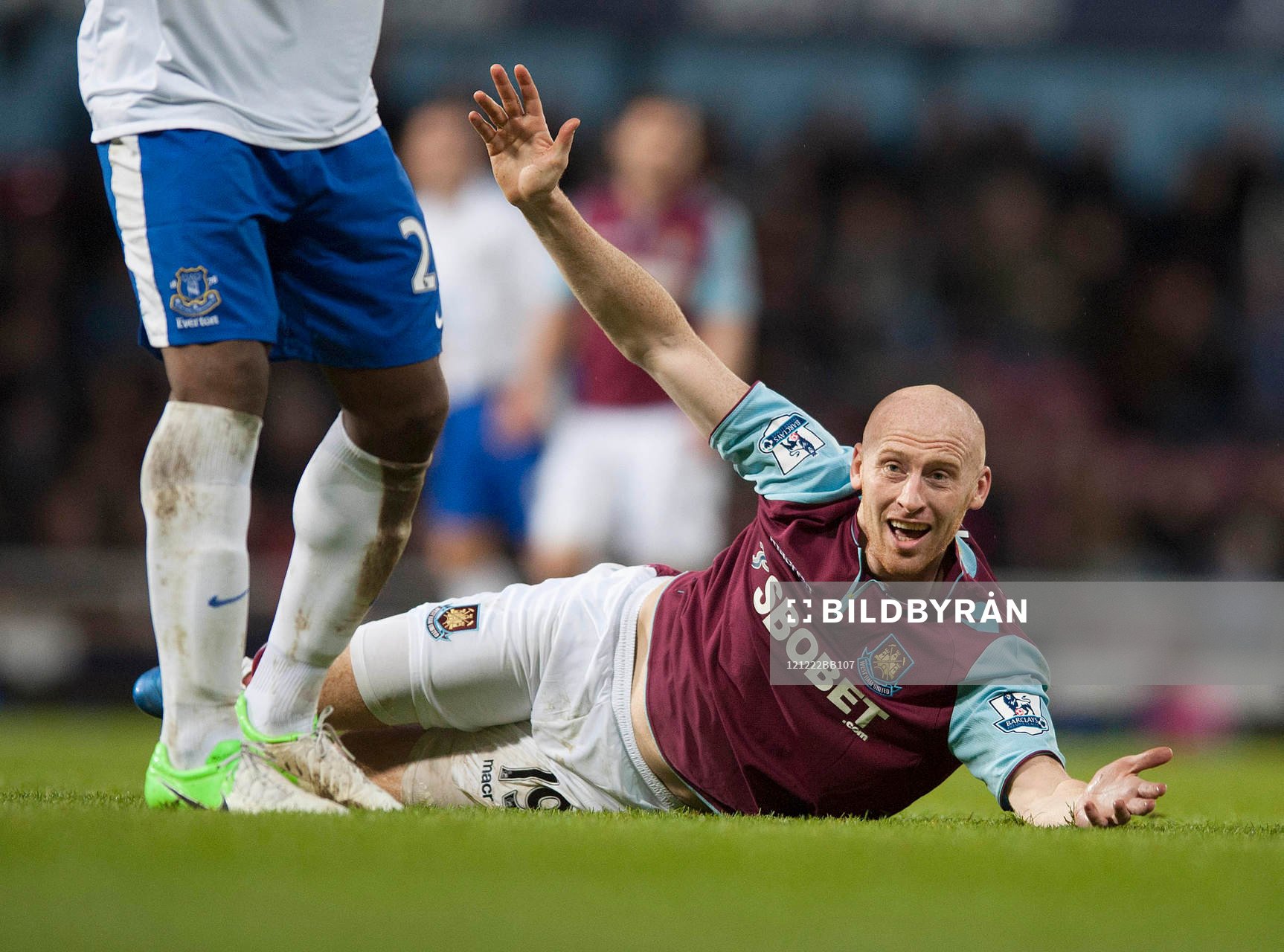 Football - West Ham United v Everton - Barclays Premier