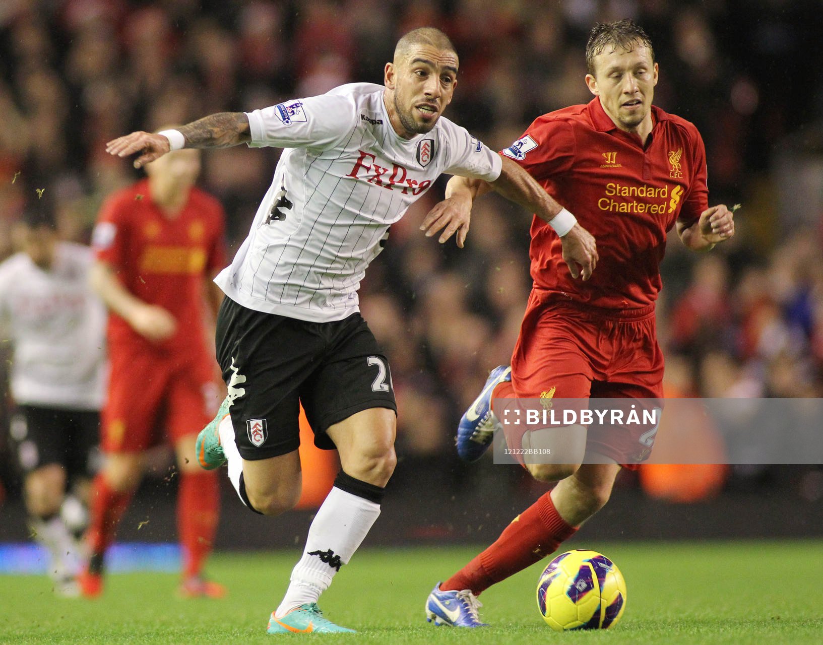 Football - Liverpool v Fulham - Barclays Premier League -