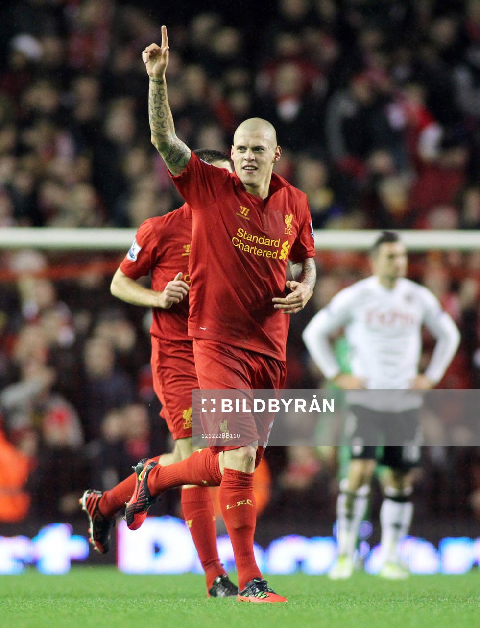 Football - Liverpool v Fulham - Barclays Premier League -