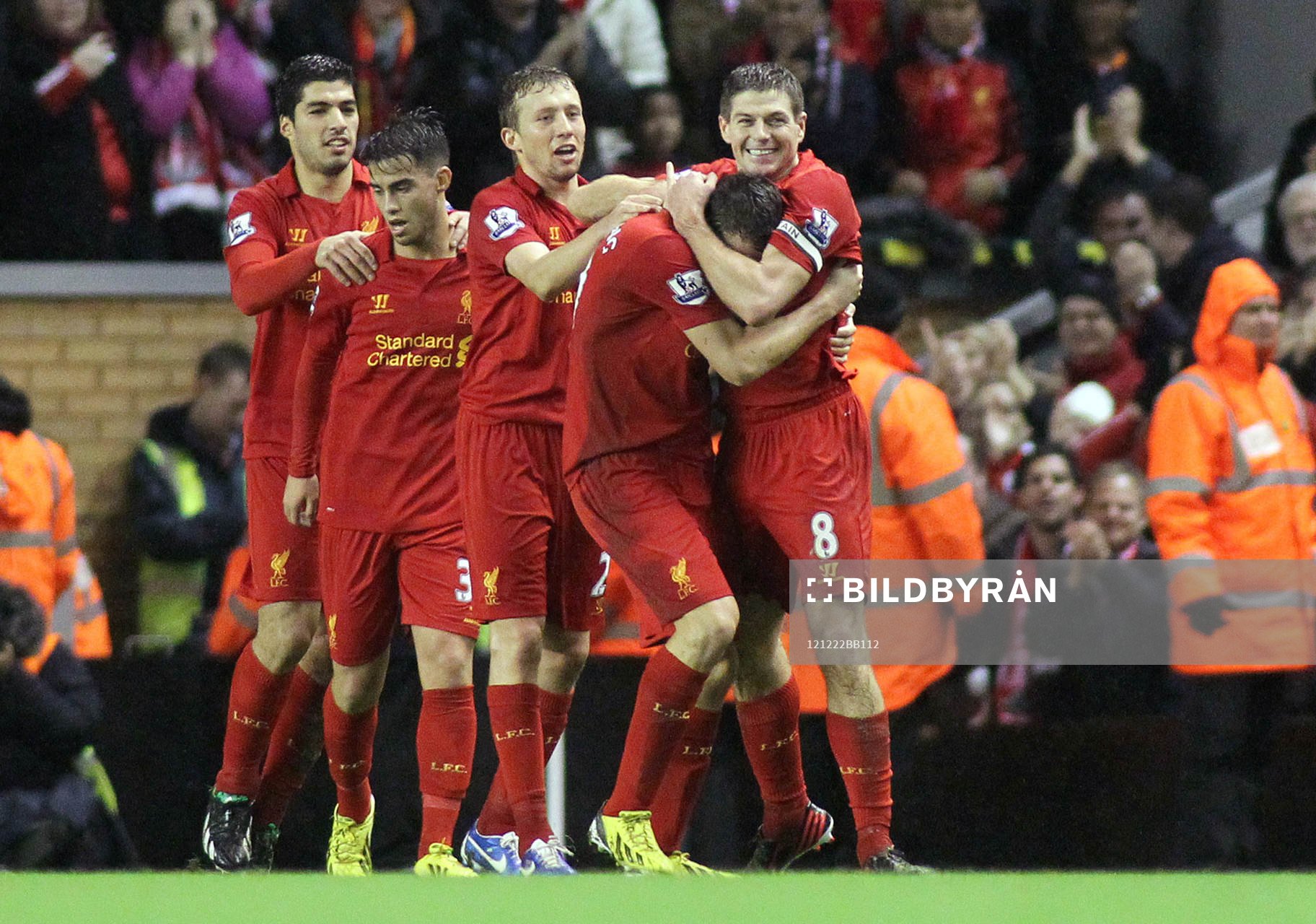 Football - Liverpool v Fulham - Barclays Premier League -
