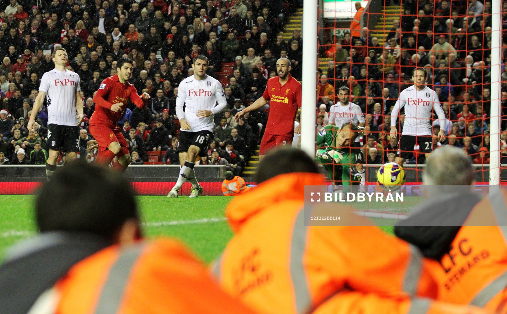 Football - Liverpool v Fulham - Barclays Premier League -