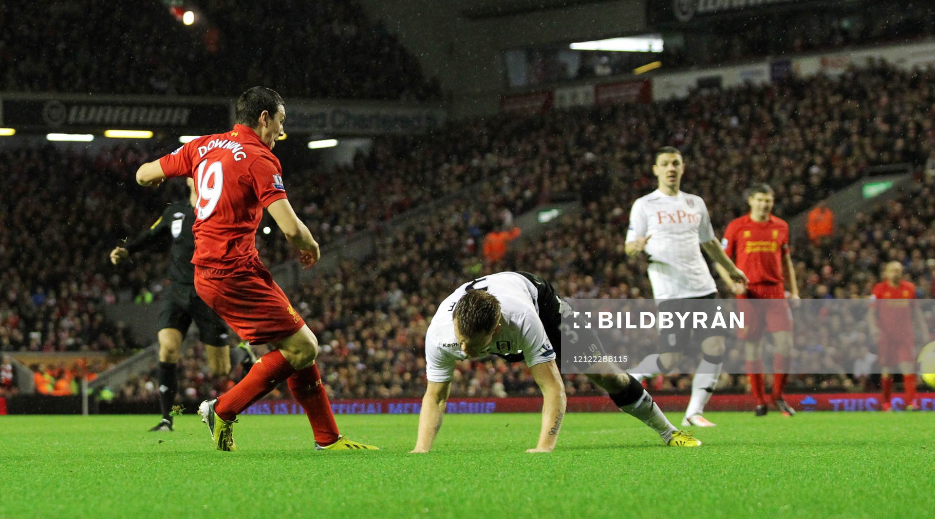 Football - Liverpool v Fulham - Barclays Premier League -