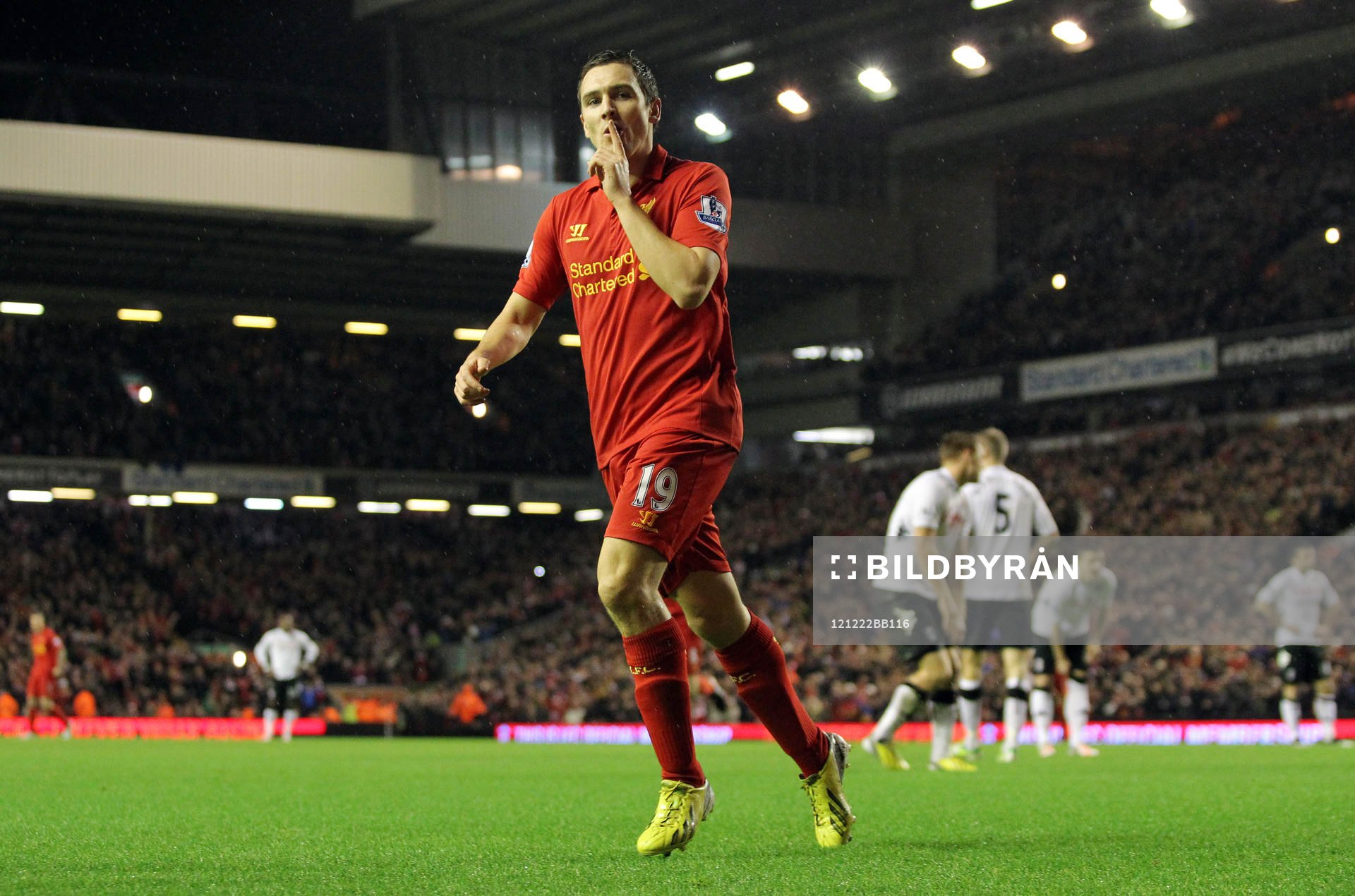 Football - Liverpool v Fulham - Barclays Premier League -