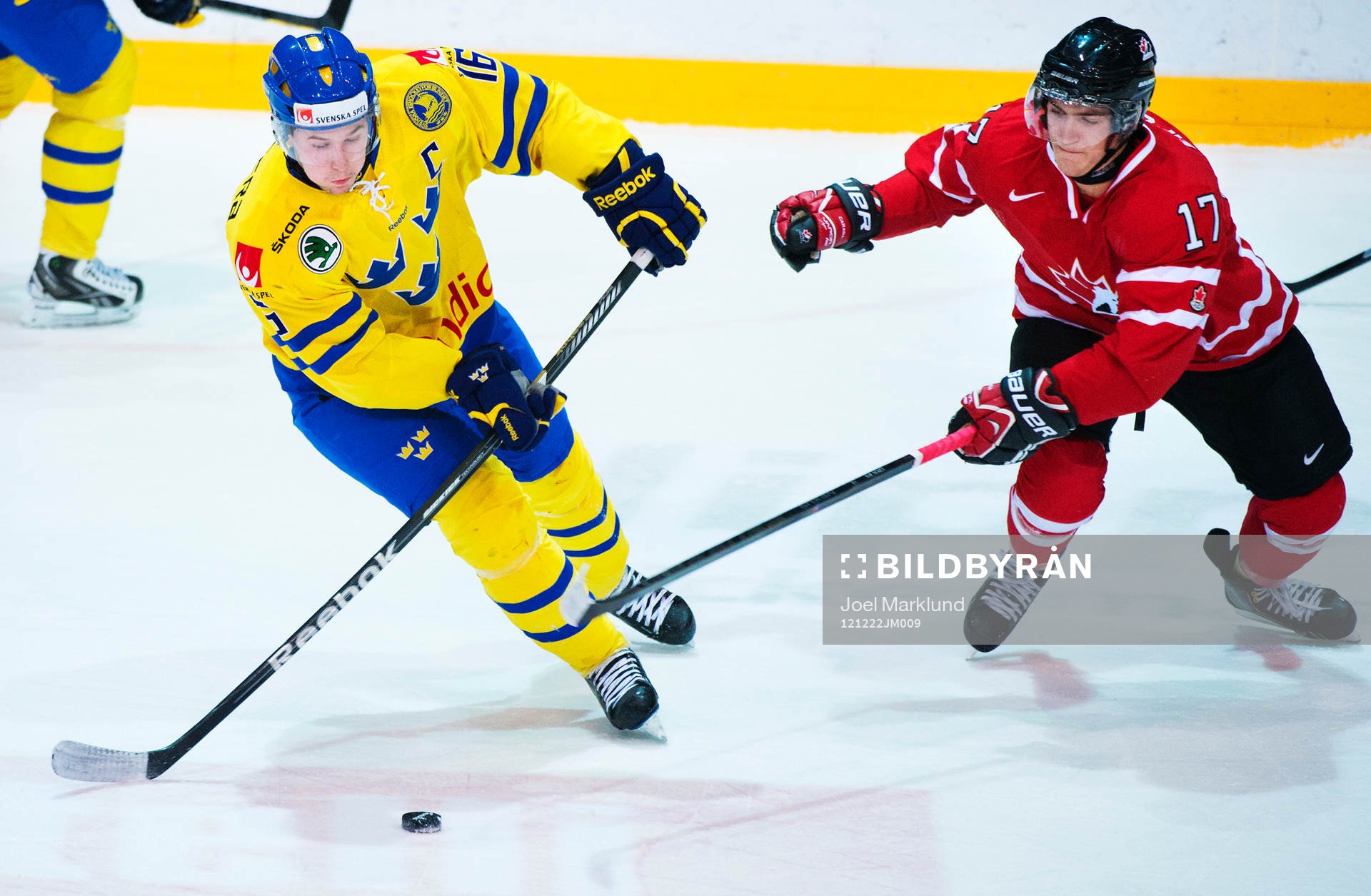 Filip Forsberg, Sverige, och JC Lipon, Kanada