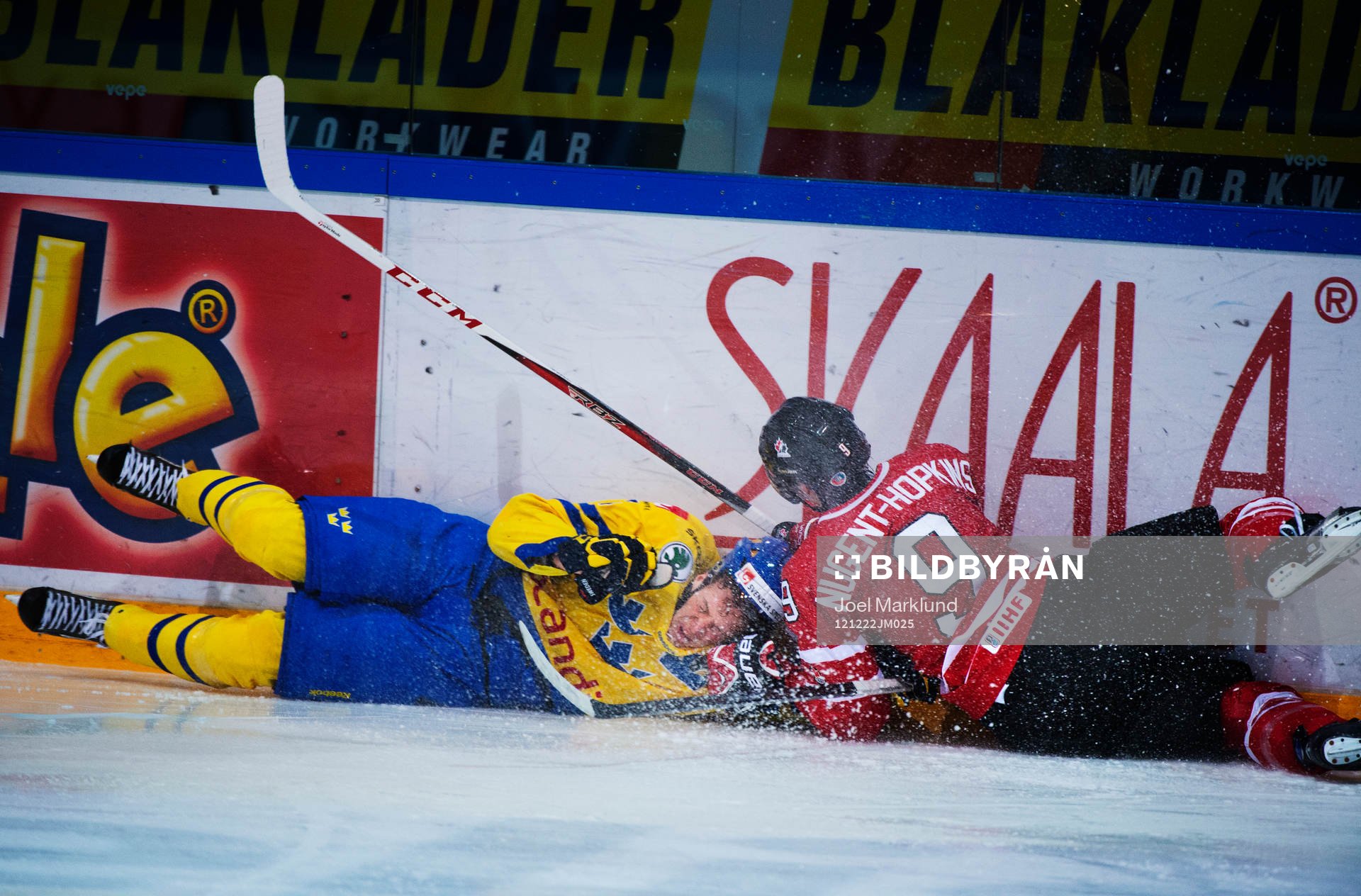 Rickard Rakell, Sverige, och Ryan Nugent-Hopkins, Kanada