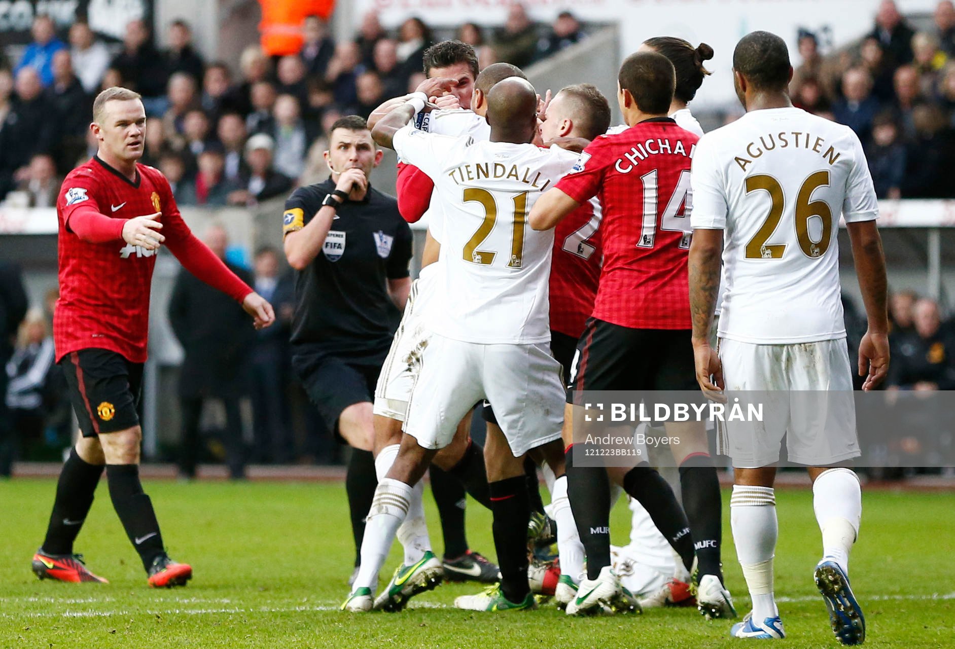 Football - Swansea City v Manchester United - Barclays