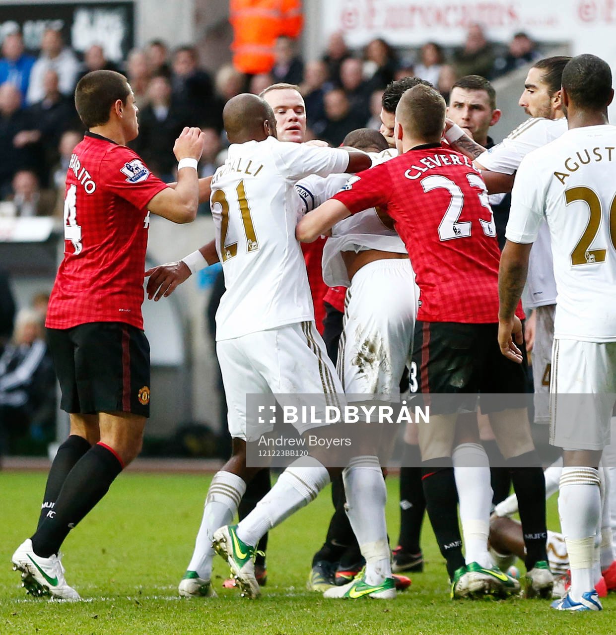 Football - Swansea City v Manchester United - Barclays