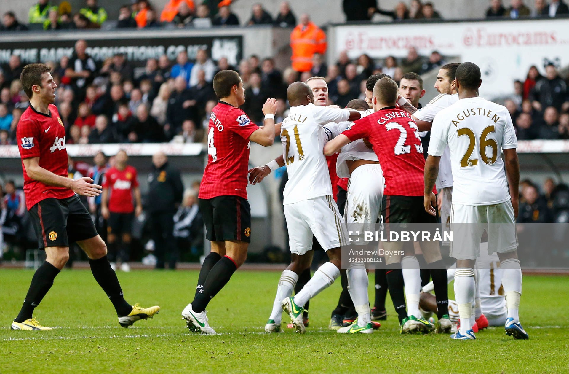 Football - Swansea City v Manchester United - Barclays