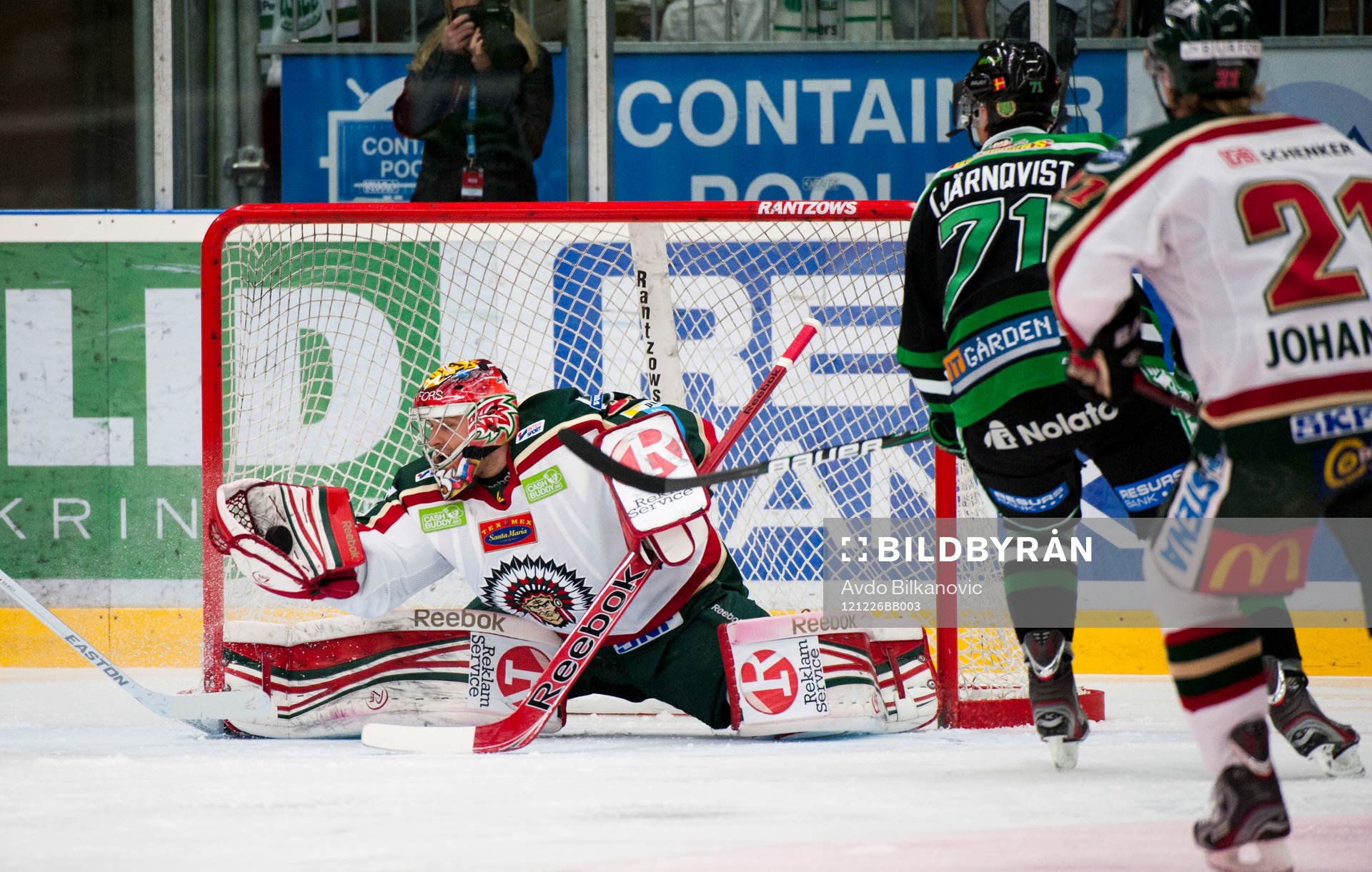 Lulius Hudacek, målvakt, Frölunda