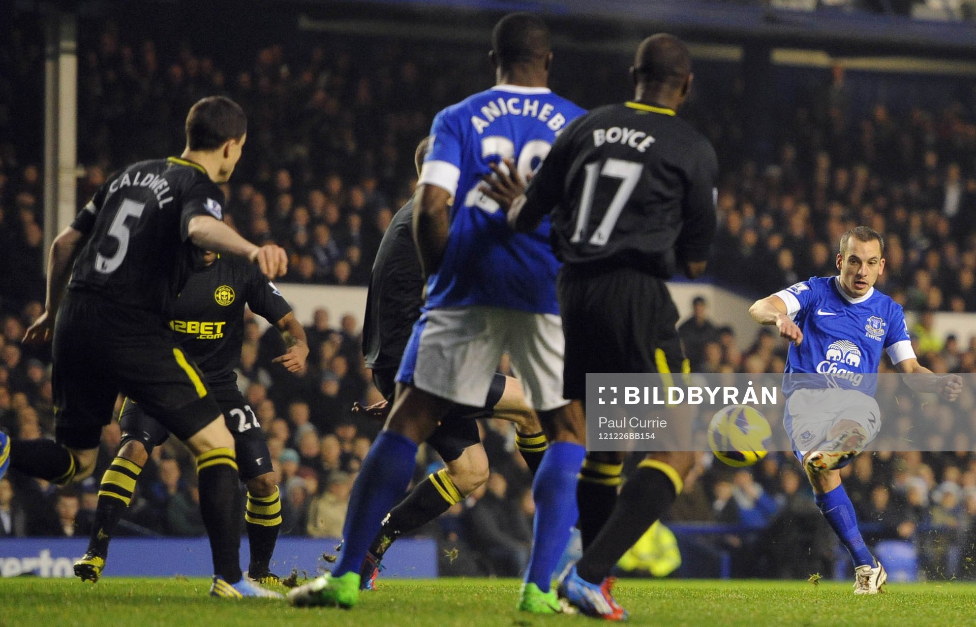Football - Everton v Wigan Athletic - Barclays Premier