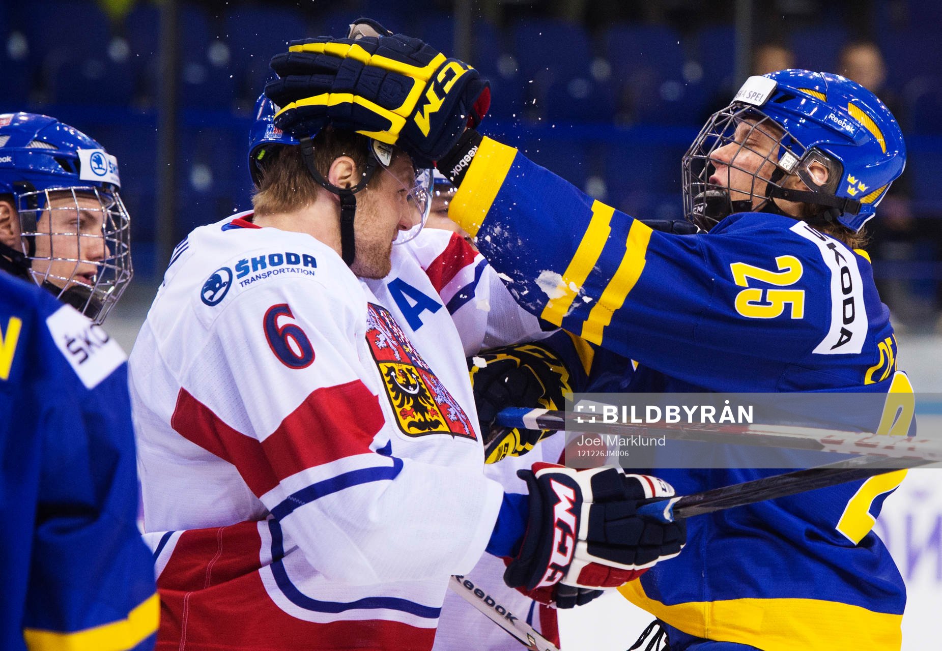 David Musil, Tjeckien, och Jacob de la Rose, Sverige,