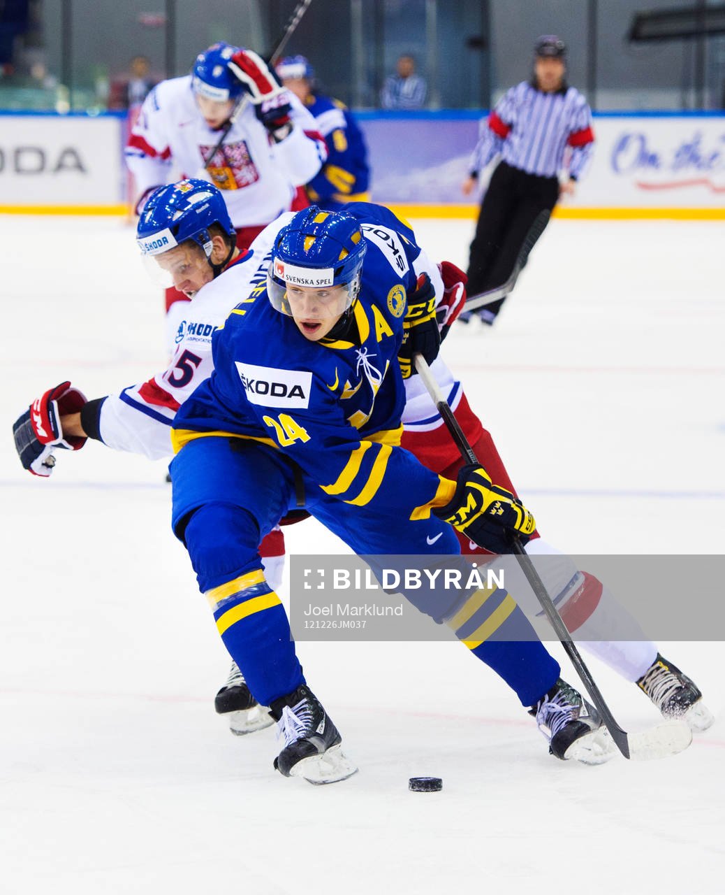 Erik Nemec, Tjeckien, och Rickard Rakell, Sverige
