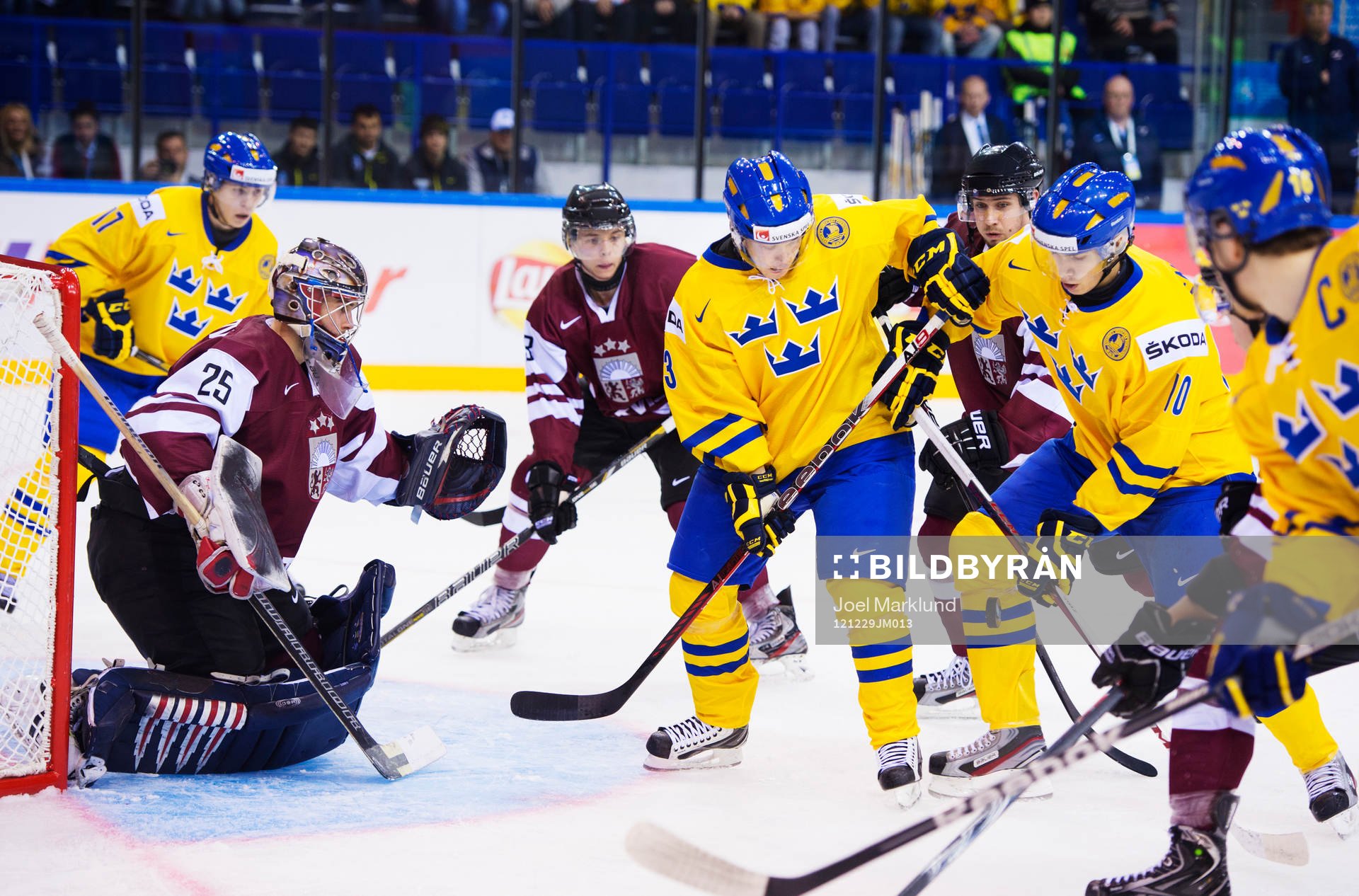 William Karlsson, Viktor Arvidsson och Alexander Wennberg,