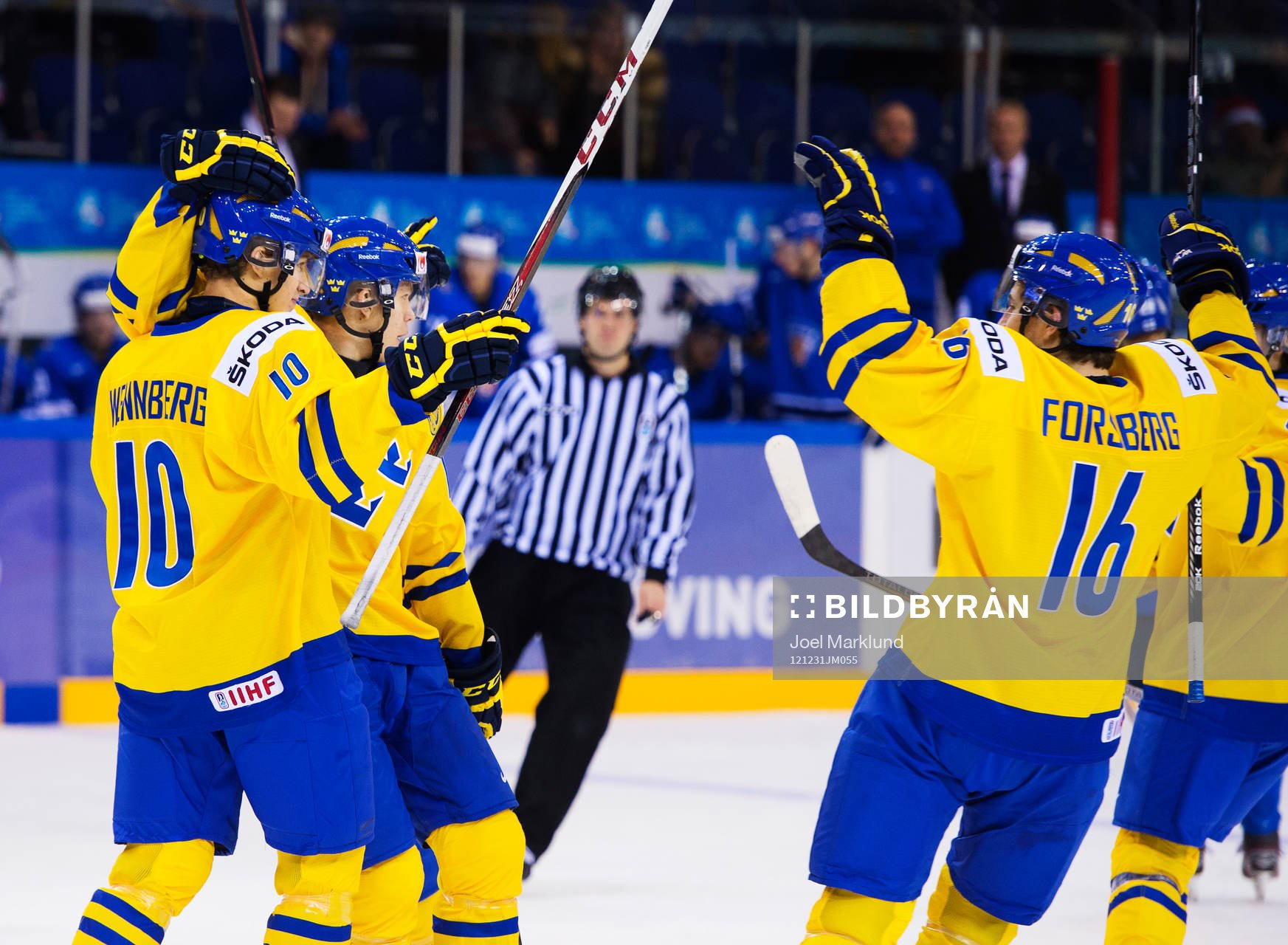 Alexander Wennberg, William Karlsson och Filip Forsberg,