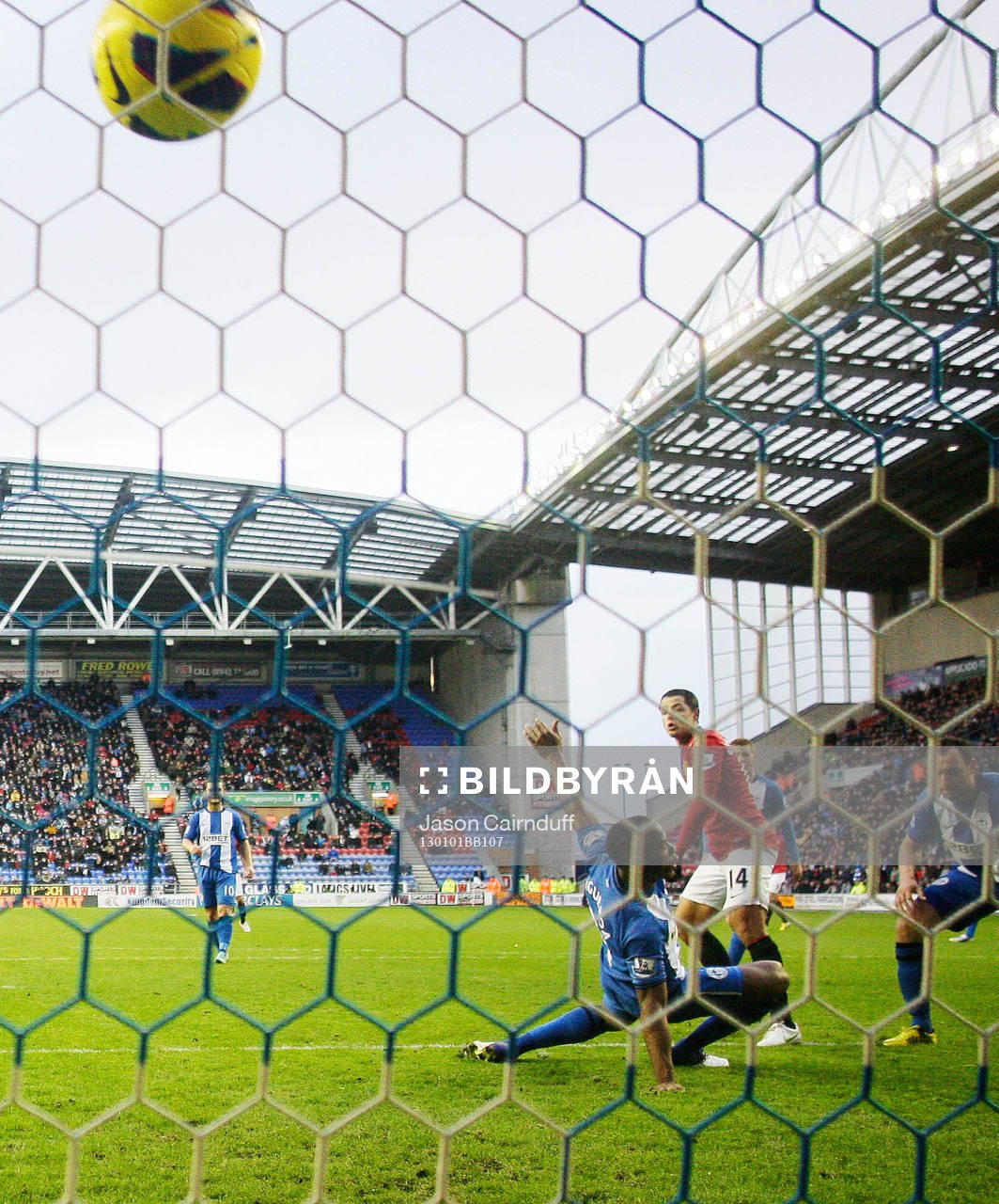 Football - Wigan Athletic v Manchester United - Barclays