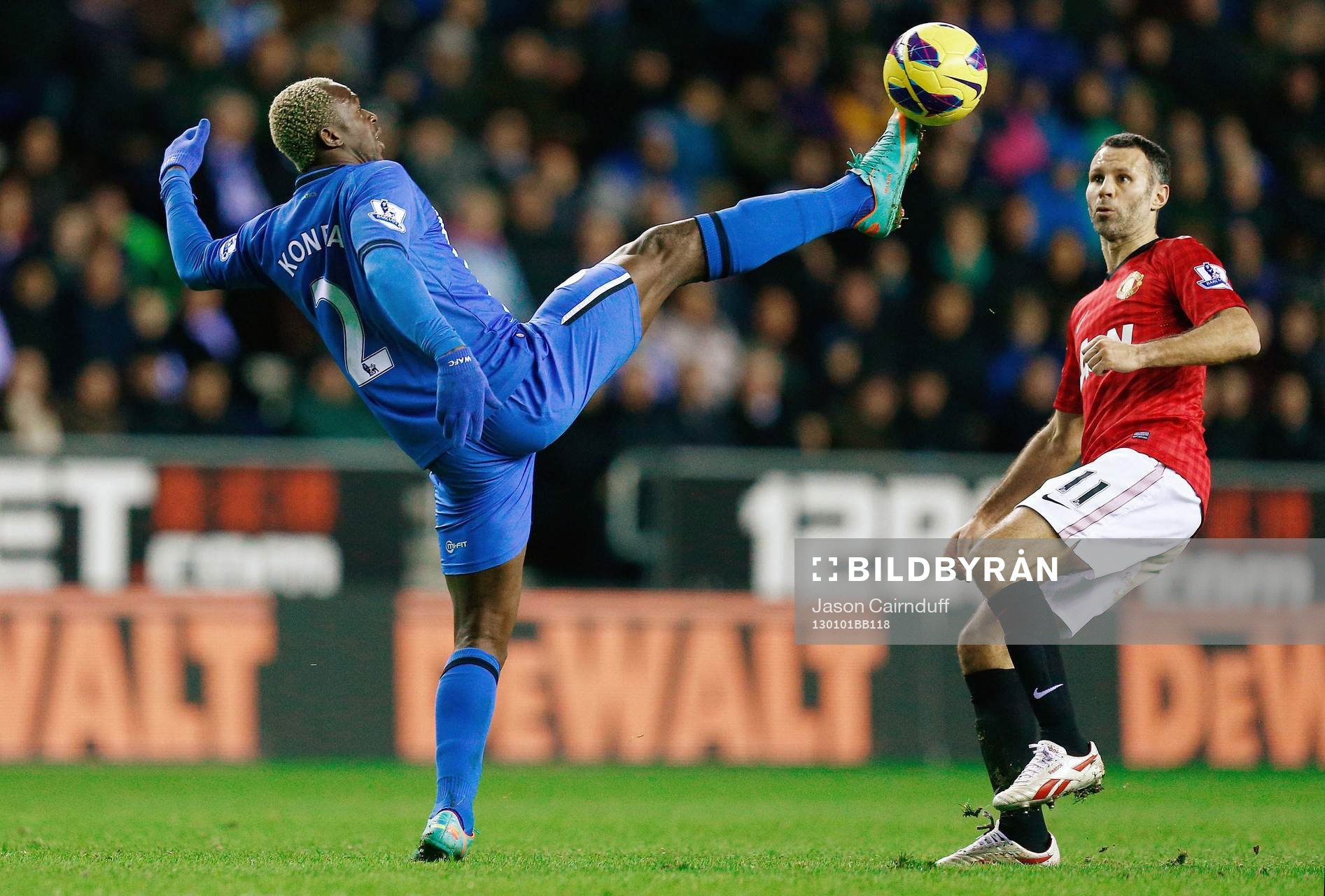 Football - Wigan Athletic v Manchester United - Barclays