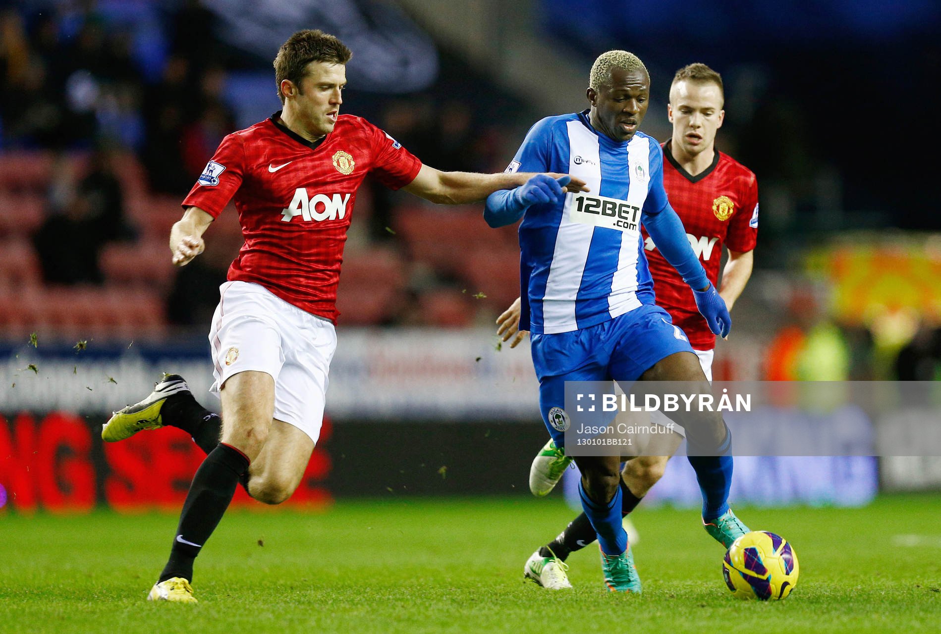 Football - Wigan Athletic v Manchester United - Barclays
