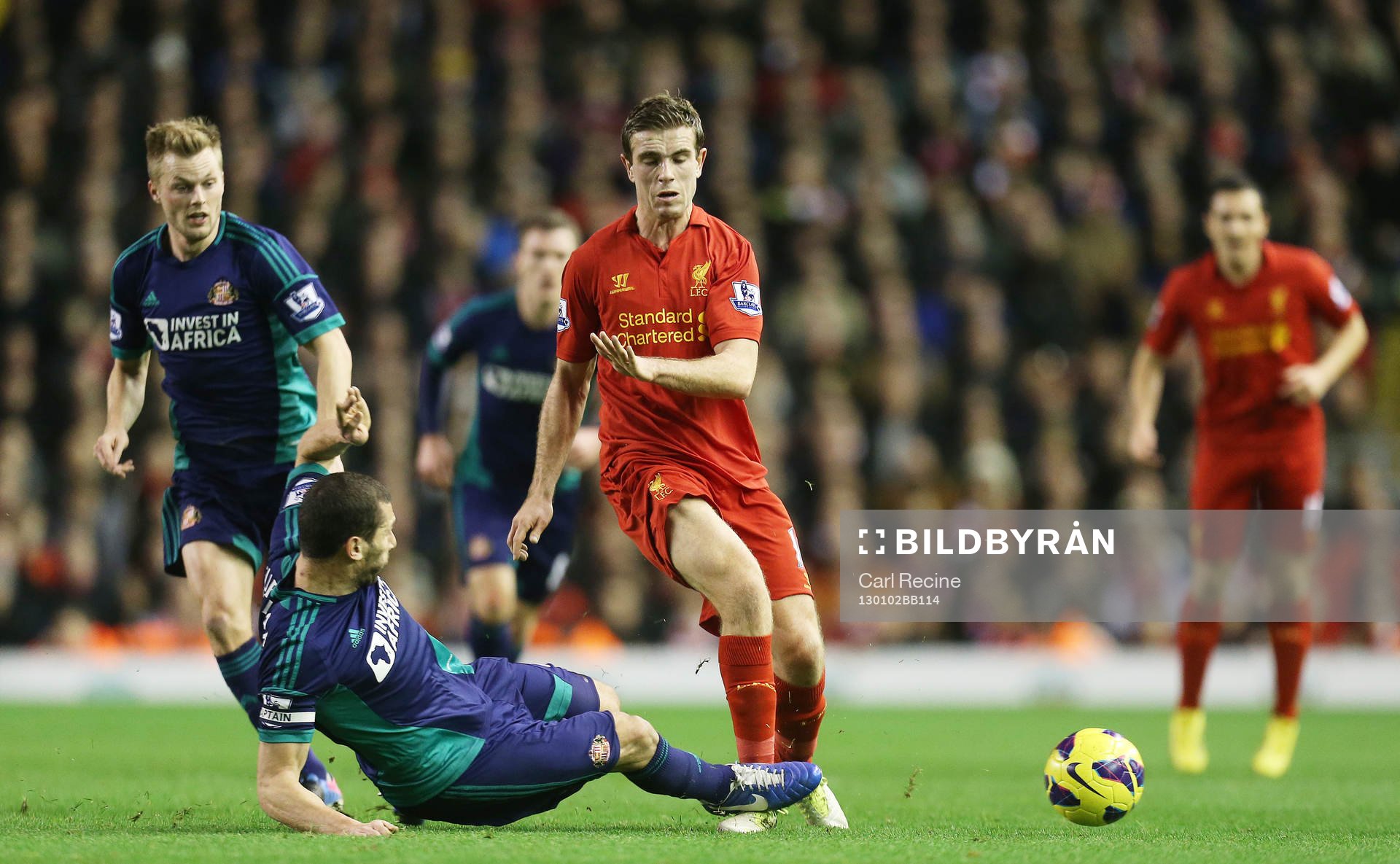 Football - Liverpool v Sunderland - Barclays Premier League
