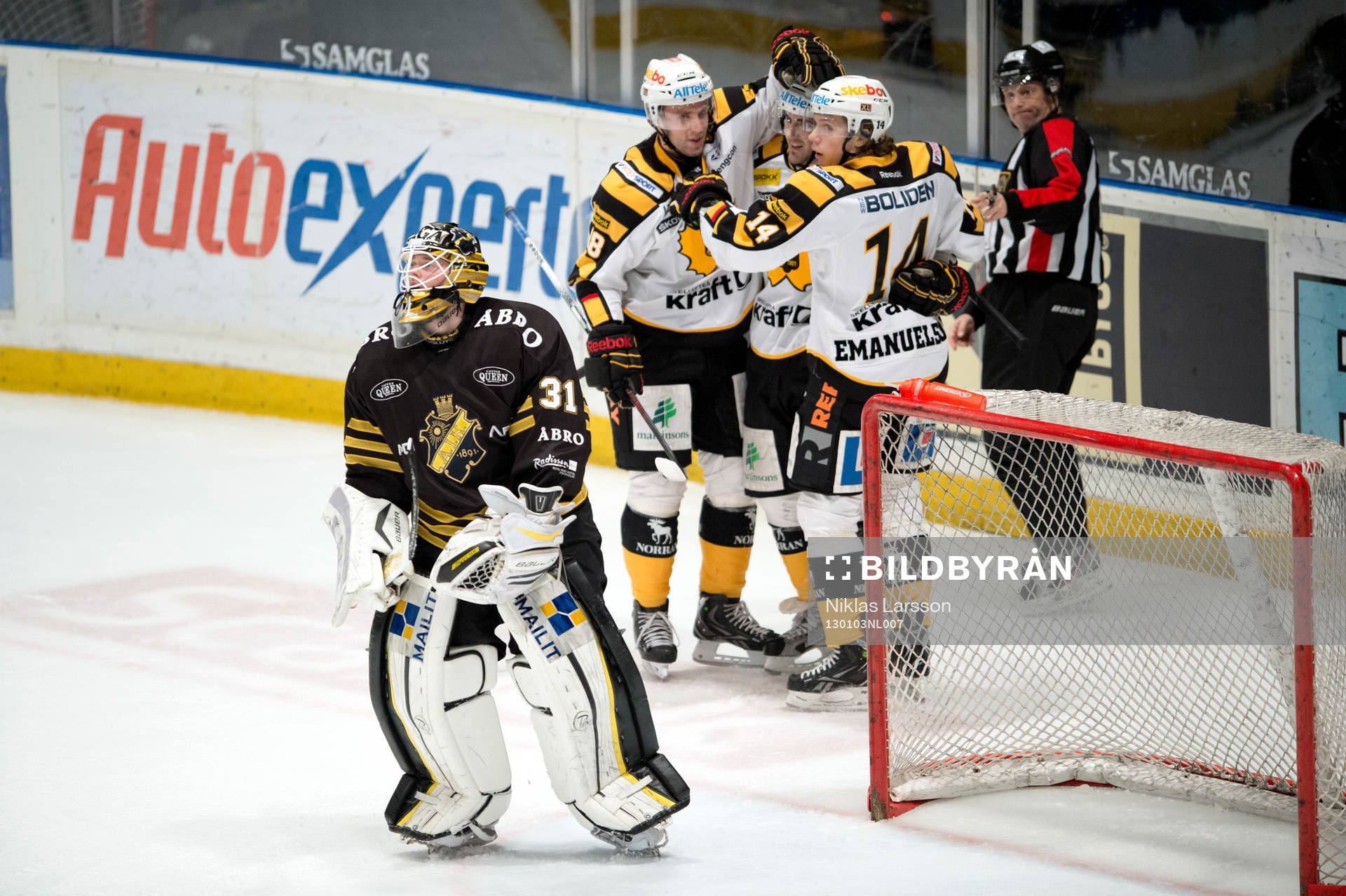 Daniel Larsson, målvakt AIK deppar