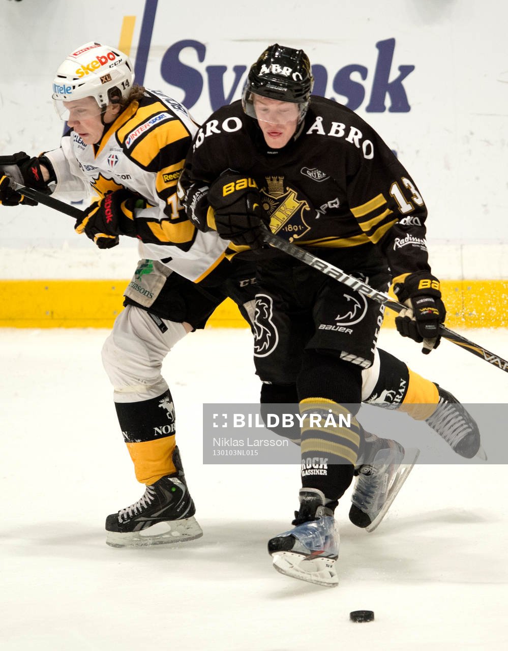 Joakim Nordström, AIK och Petter Emanuelsson, Skellefteå