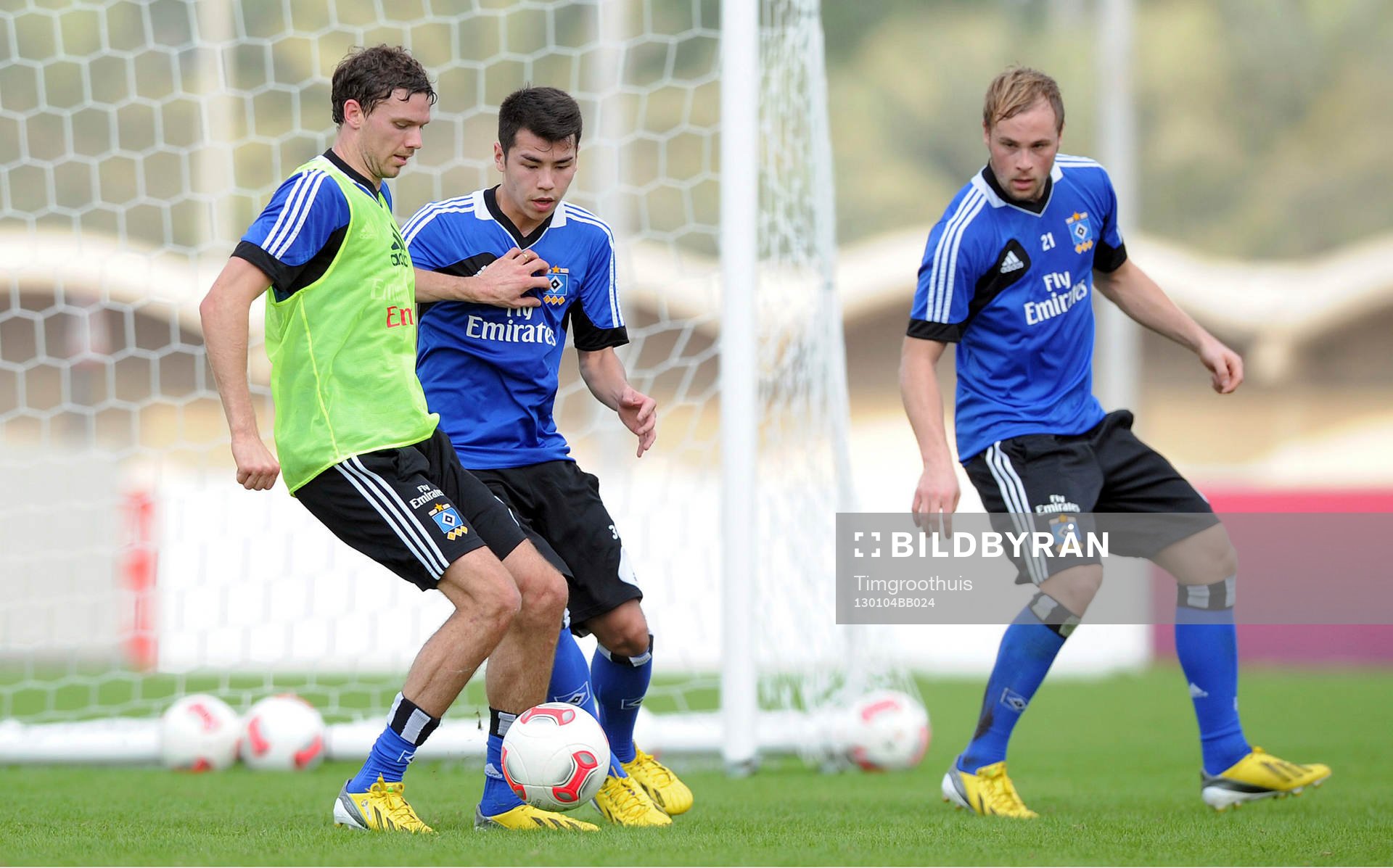 Fotboll, Marcus Berg, Hamburger SV, Träningslägerv.l.