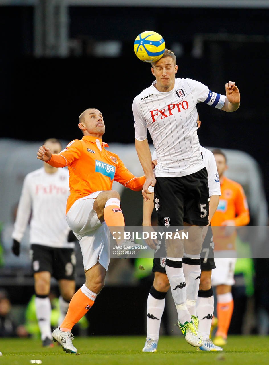 Football - Fulham v Blackpool - FA Cup Third Round  -