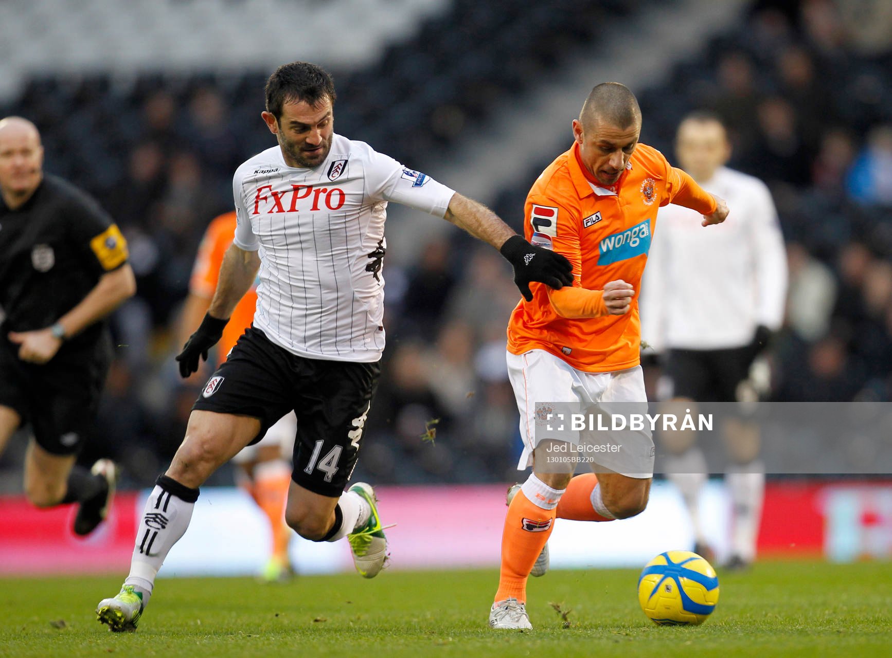 Football - Fulham v Blackpool - FA Cup Third Round  -