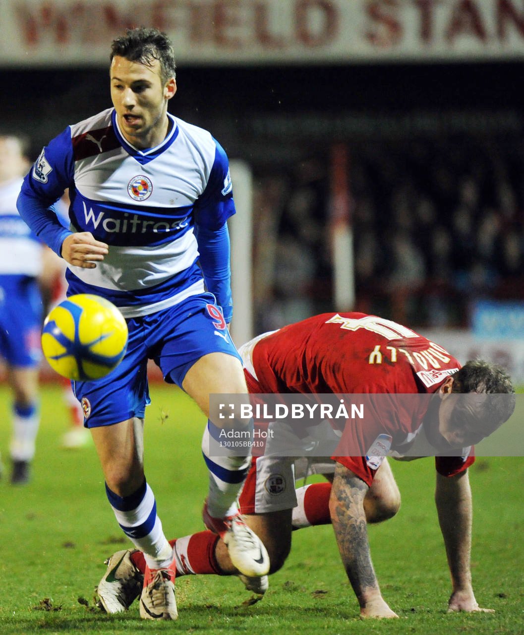 Football - Crawley Town v Reading - FA Cup Third Round  -