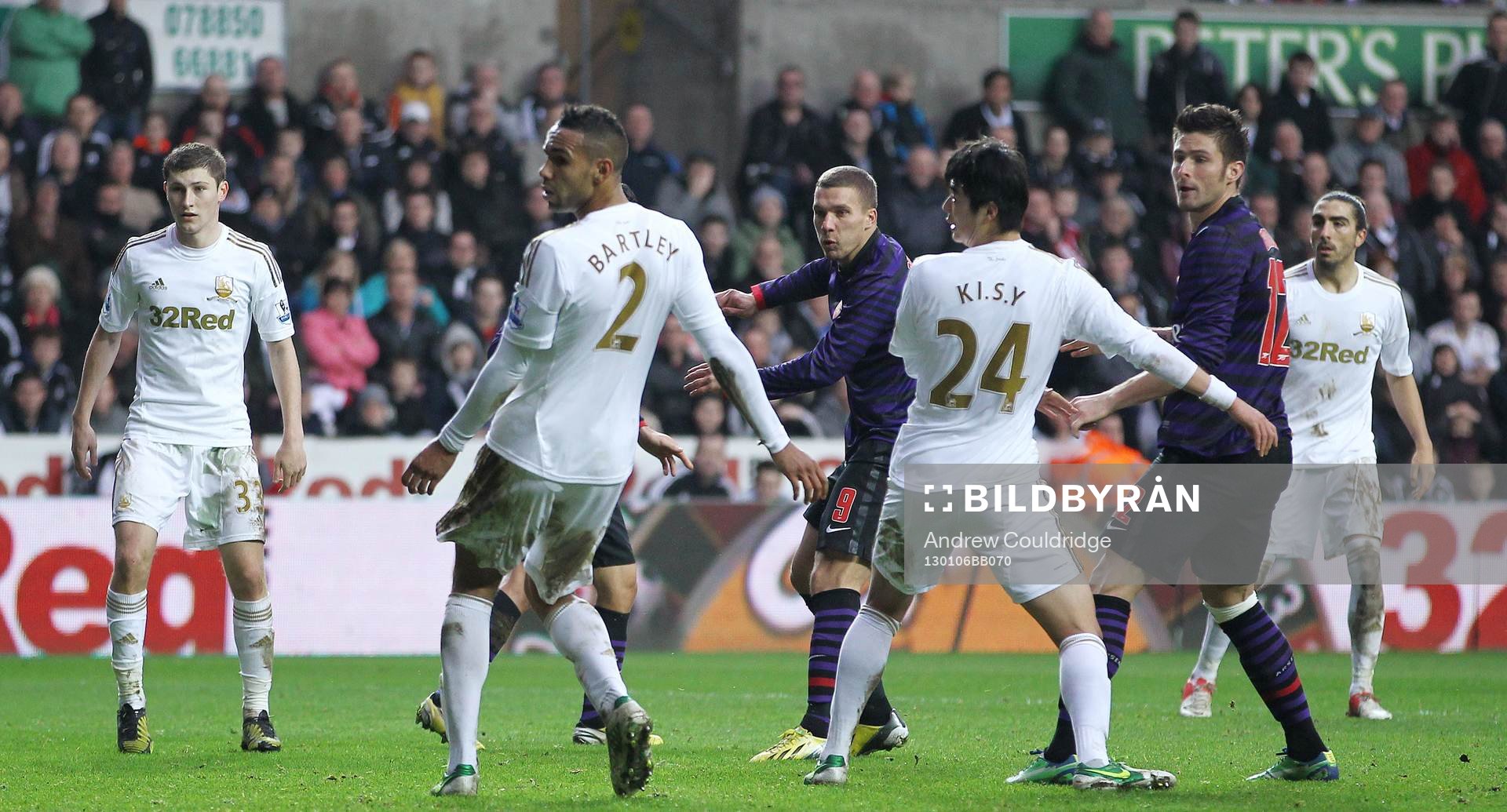 Football - Swansea City v Arsenal - FA Cup Third Round -