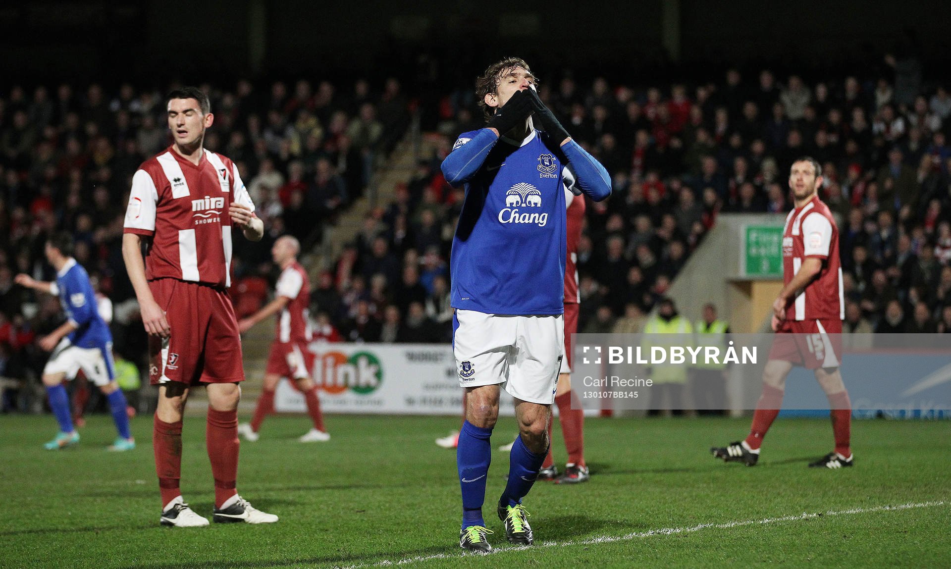 Football - Cheltenham Town v Everton - FA Cup Third Round -