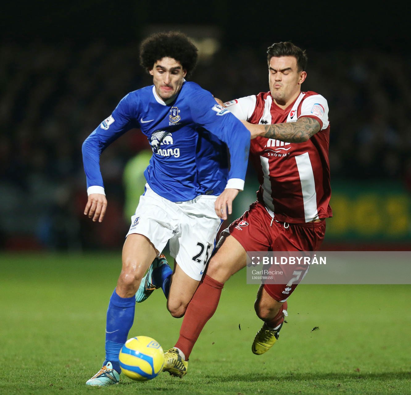 Football - Cheltenham Town v Everton - FA Cup Third Round -