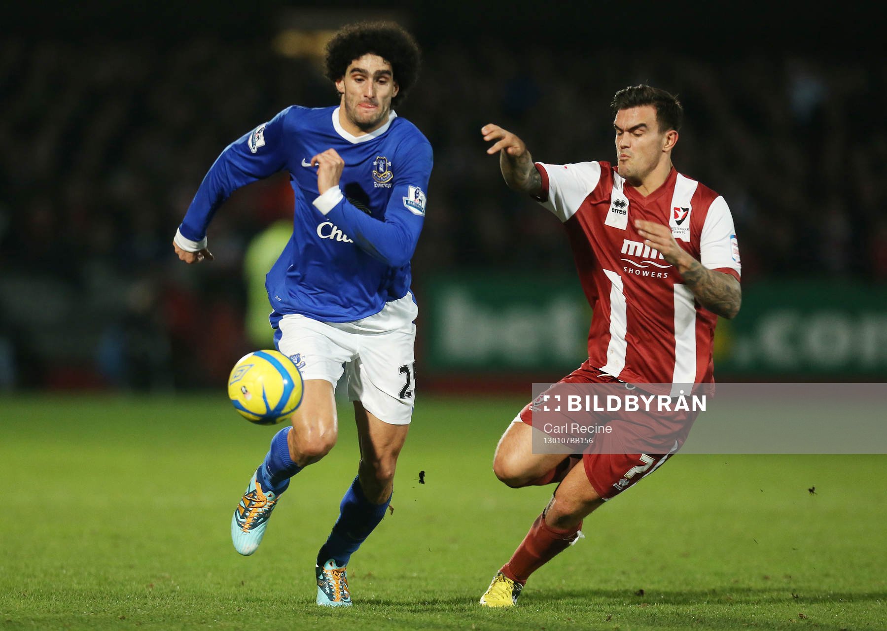 Football - Cheltenham Town v Everton - FA Cup Third Round -
